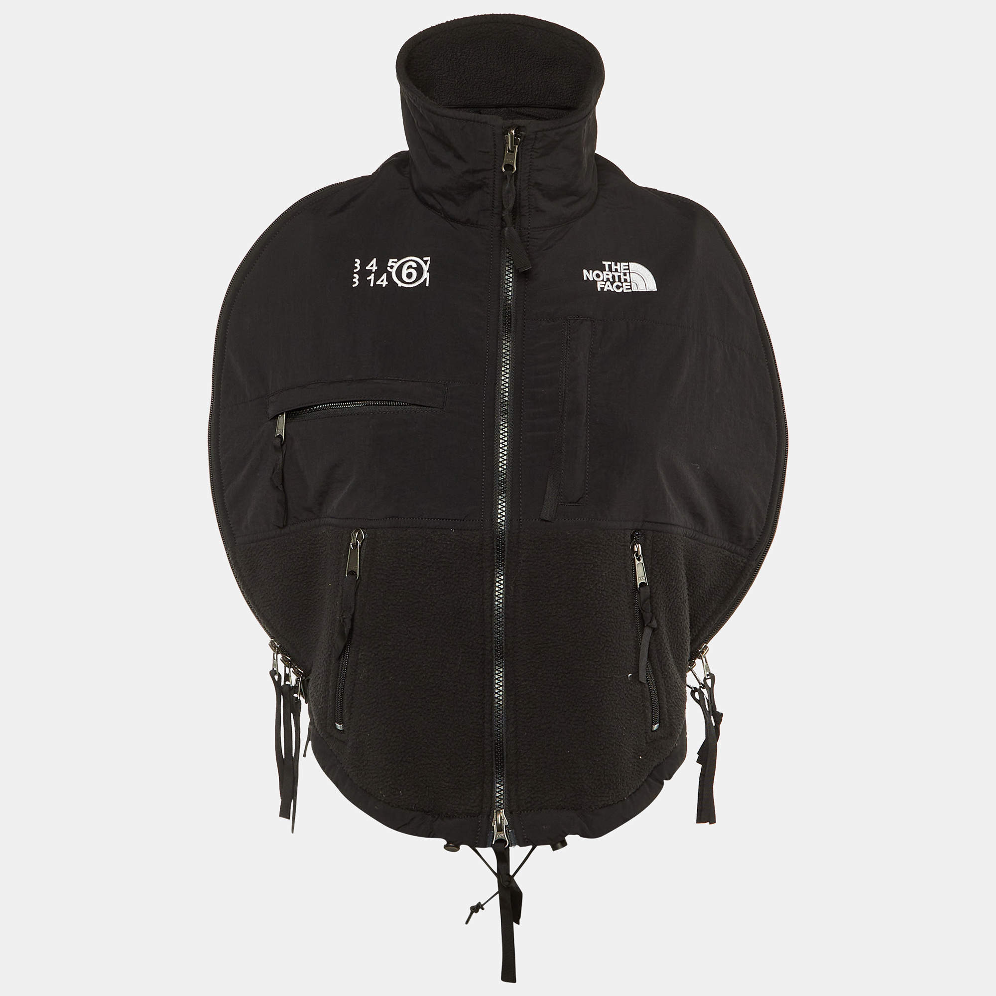 Pre Owned MM6 Maison Margiela x The North Face Synthetic Logo Circle Nuptse Jacket S