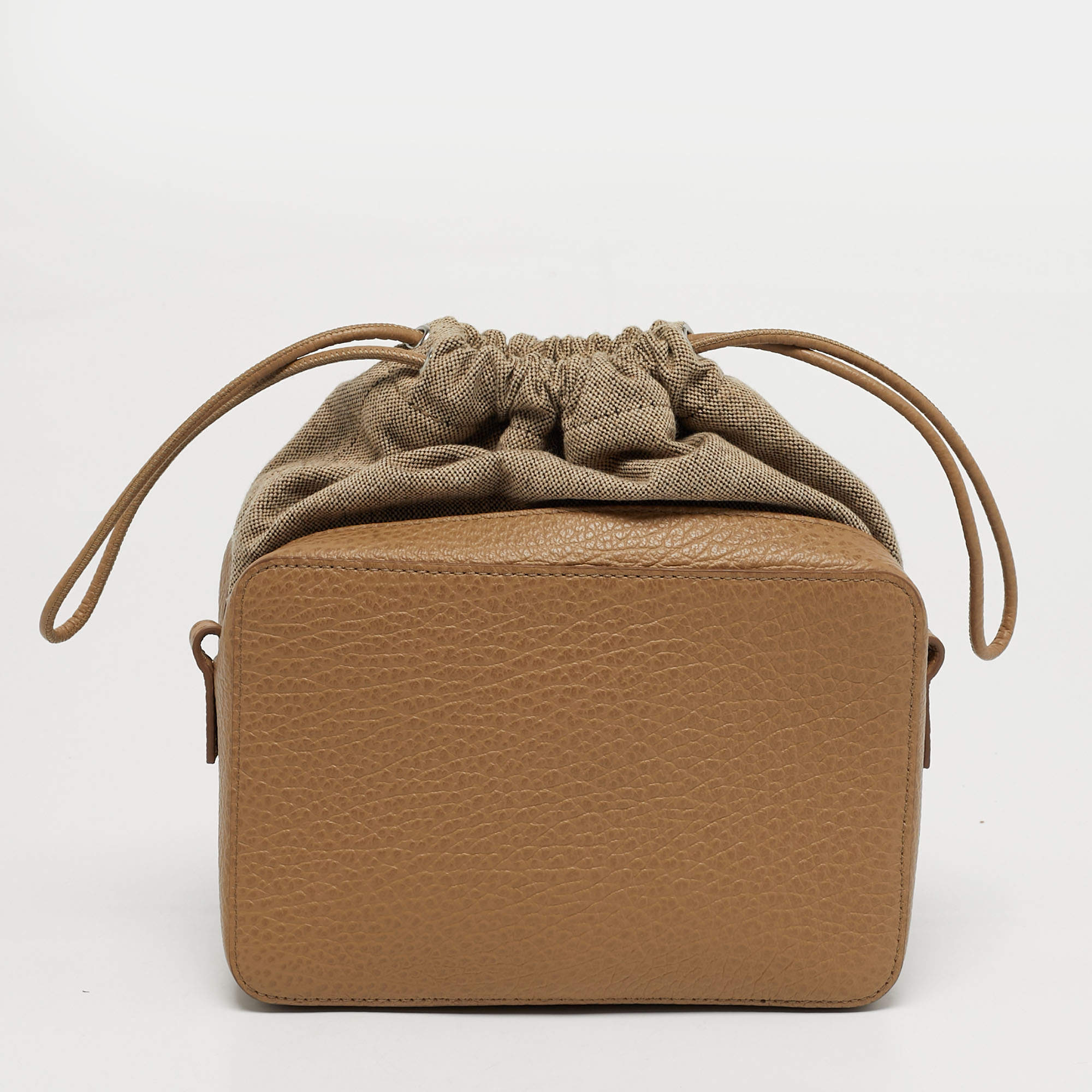 Maison Martin Margiela Dark Grey Patent Leather Hobo Maison Martin