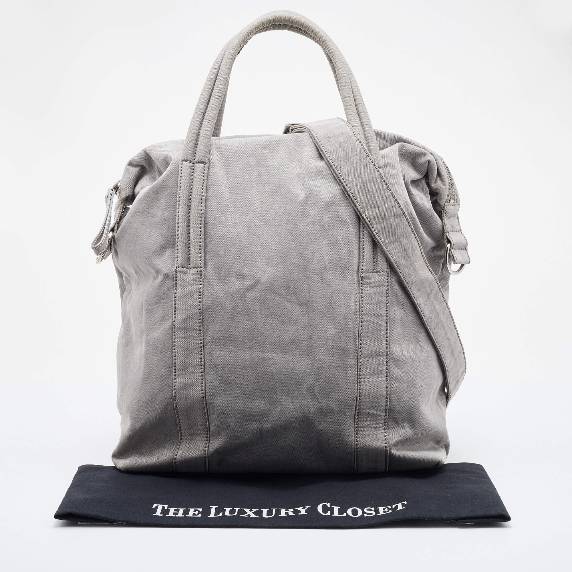 Maison Martin Margiela Grey Fabric Sailor Satchel Maison Martin