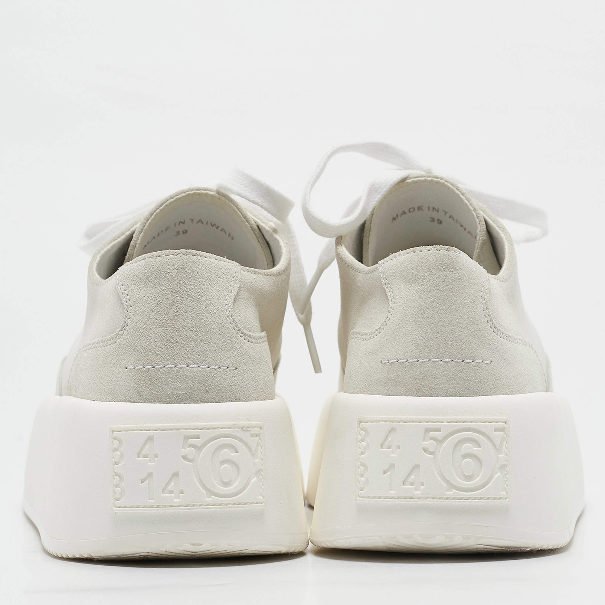 スニーカー MM6 MAISON MARGIELA Women Sneakers S59WS0192 WHITE SILVER BI MM6 Maison Margiela White 6 Court Sneakers | eBay