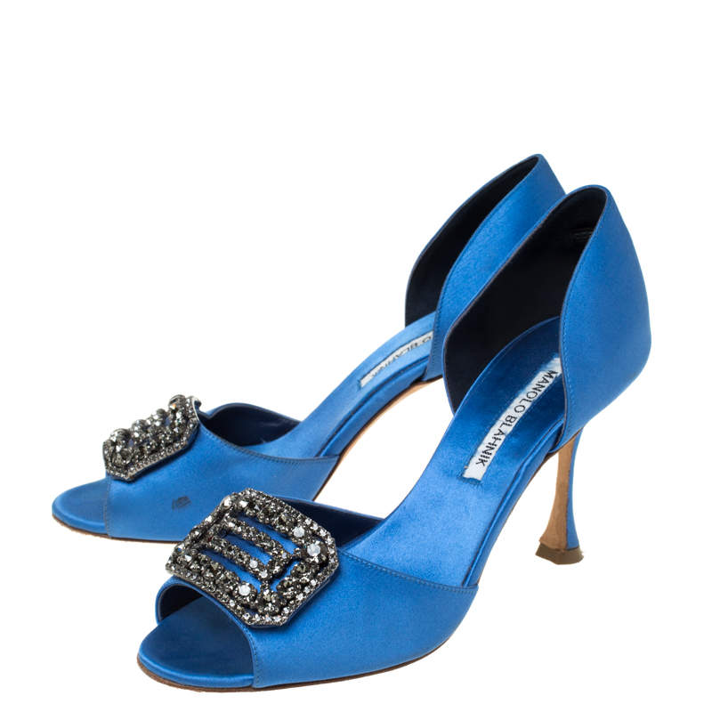 manolo blahnik open toe shoes