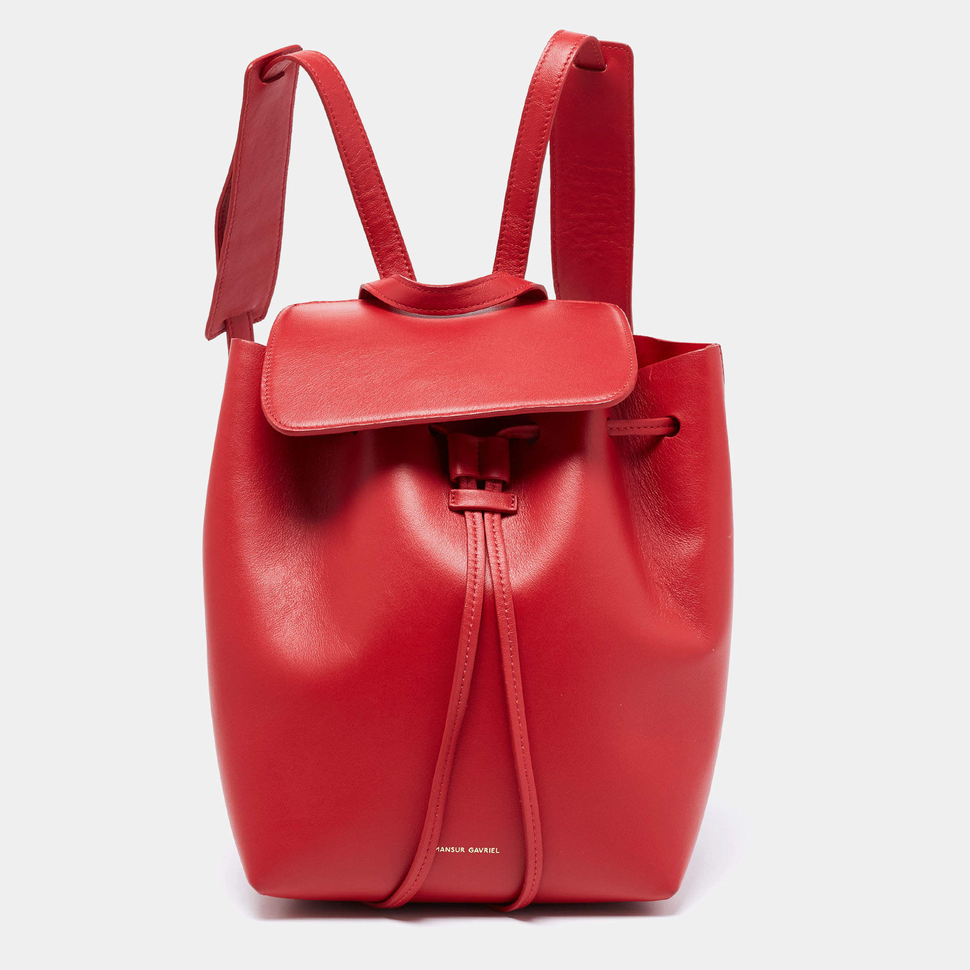 Mansur gavriel best sale leather backpack