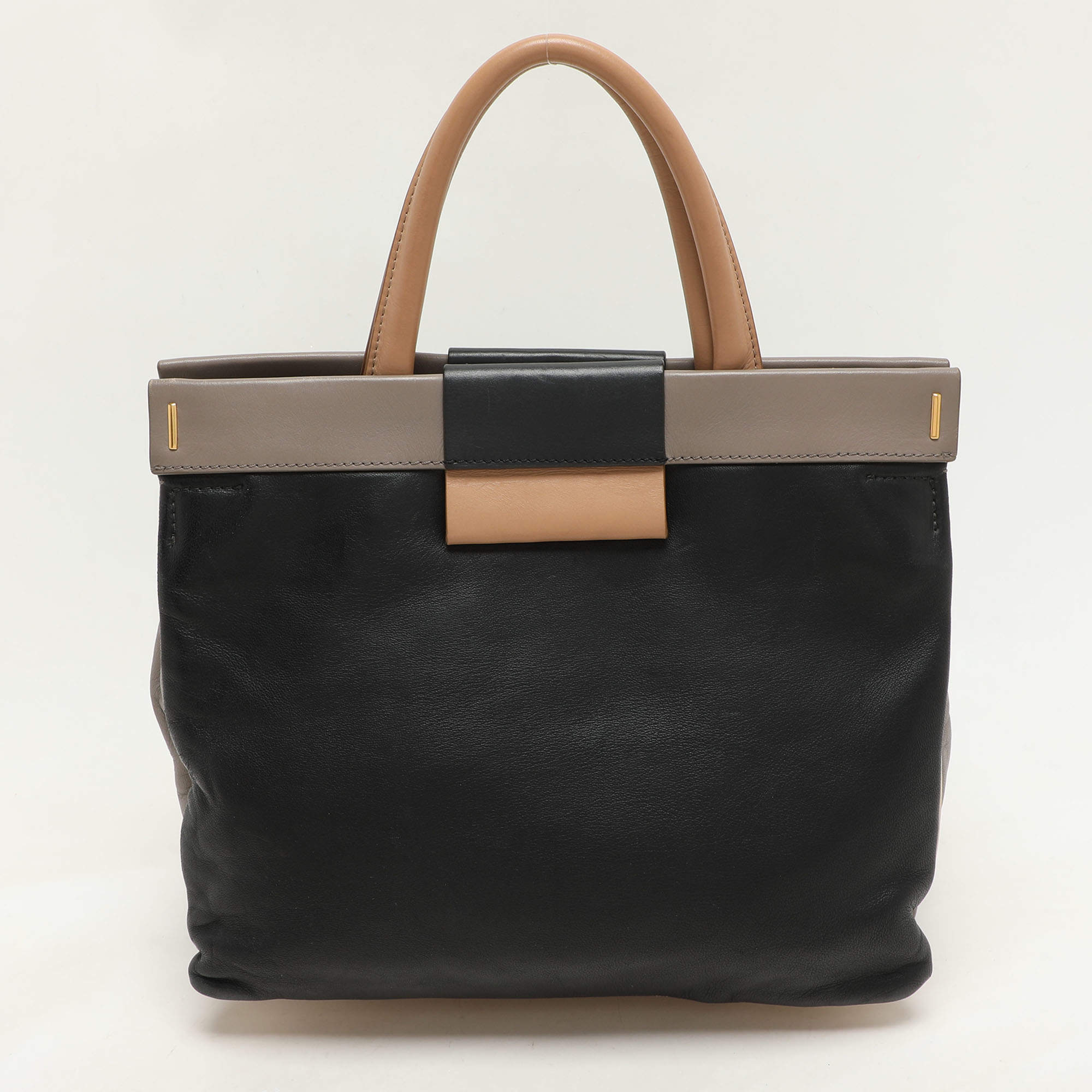 Marc by Marc Jacobs Multicolor Leather East End Colorblock Madame Hilli Tote