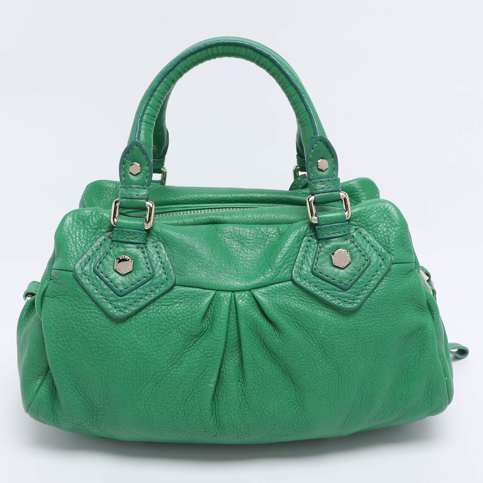 Marc by Marc Jacobs Taupe Leather Classic Q Baby Groovee Bag