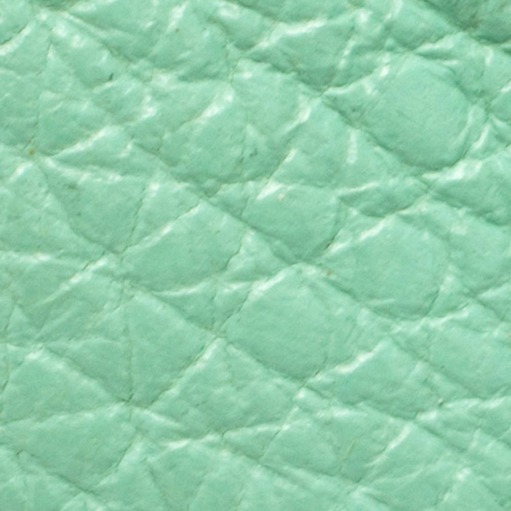Pre Owned Marc by Marc Jacobs Green Leather Classic Q Lil Ukita Top Handle Bag