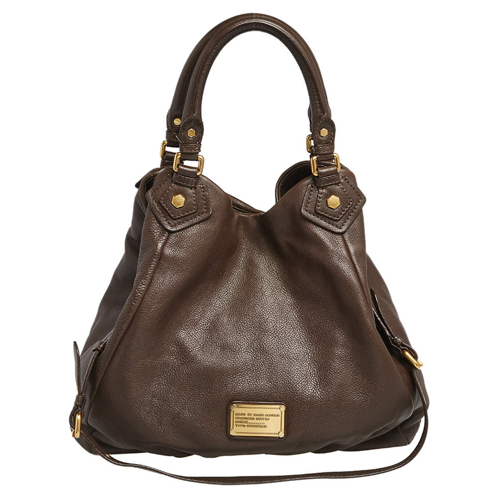 Marc by Marc Jacobs Brown Leather Classic Q Francesca Tote Marc by Marc ...