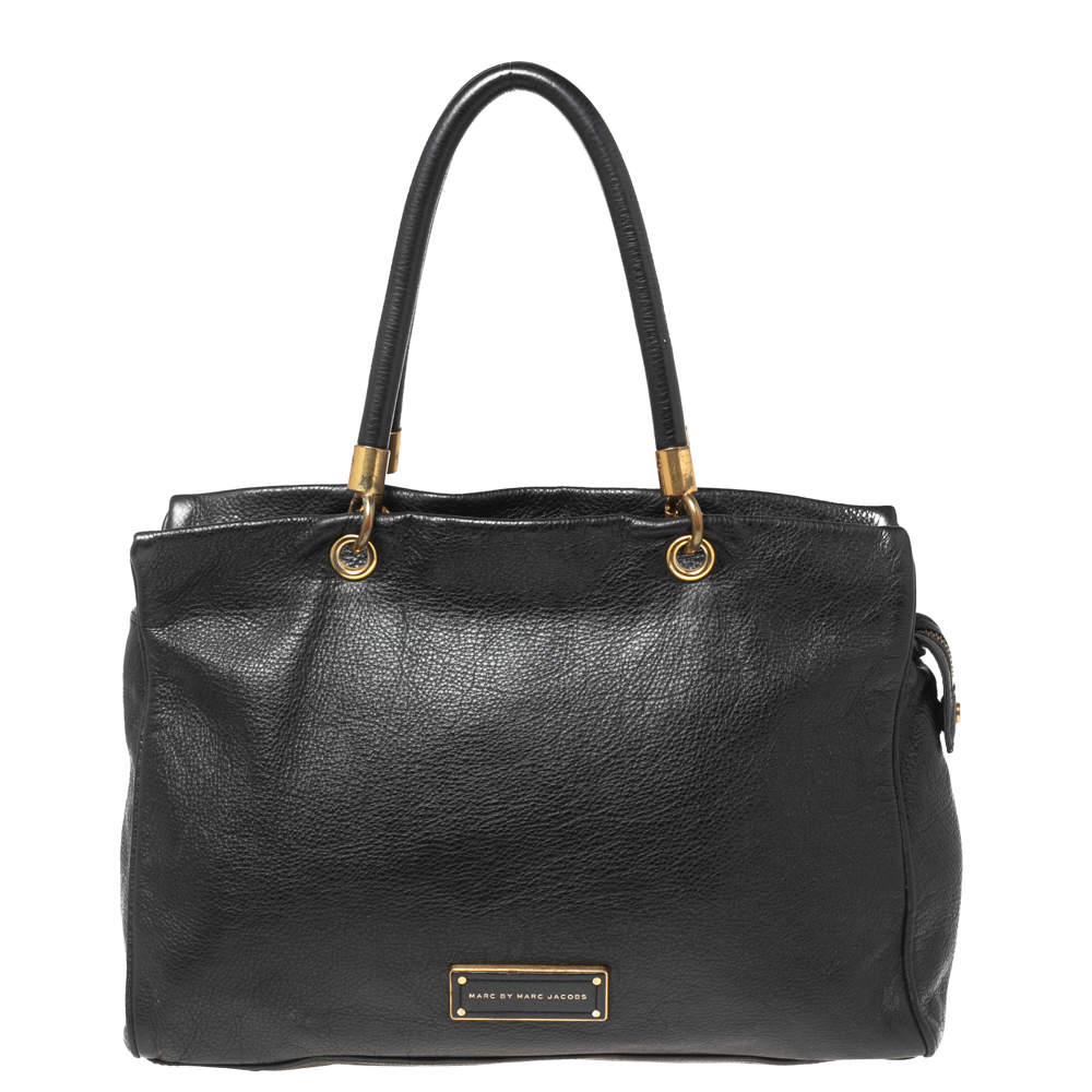 Marc by Marc Jacobs Black Leather Too Hot To Handle Tote