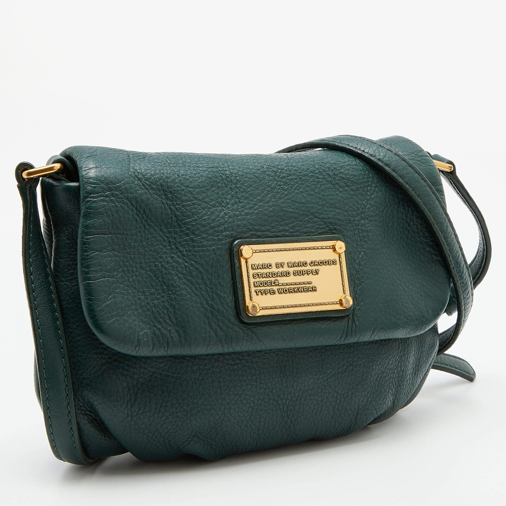 Marc By Marc Jacobs Fatigue Green Leather Crossbody Bag Marc by Marc Jacobs