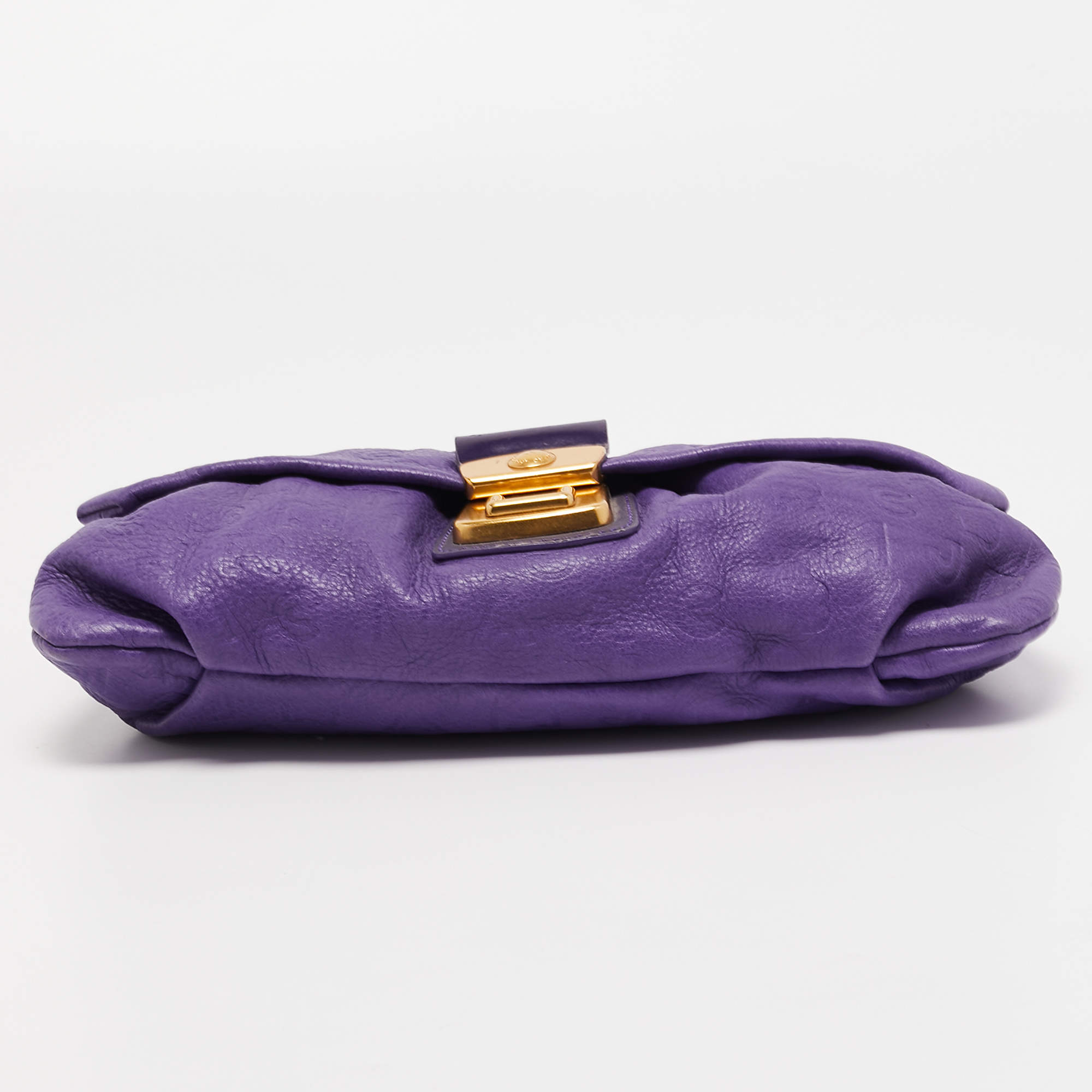 Leather clutch bag Marc by Marc Jacobs Purple in Leather - 18522500