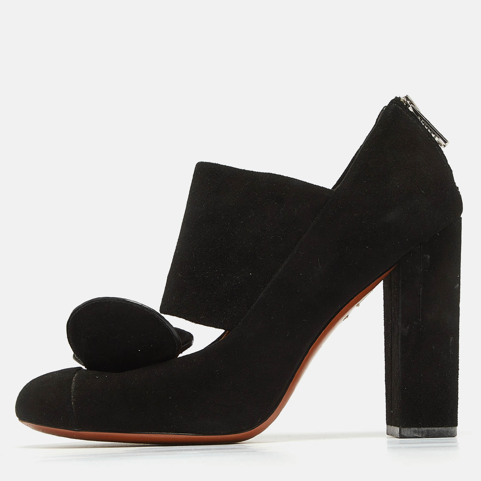 Marc by Marc Jacobs Black Suede Pumps Size 38.5