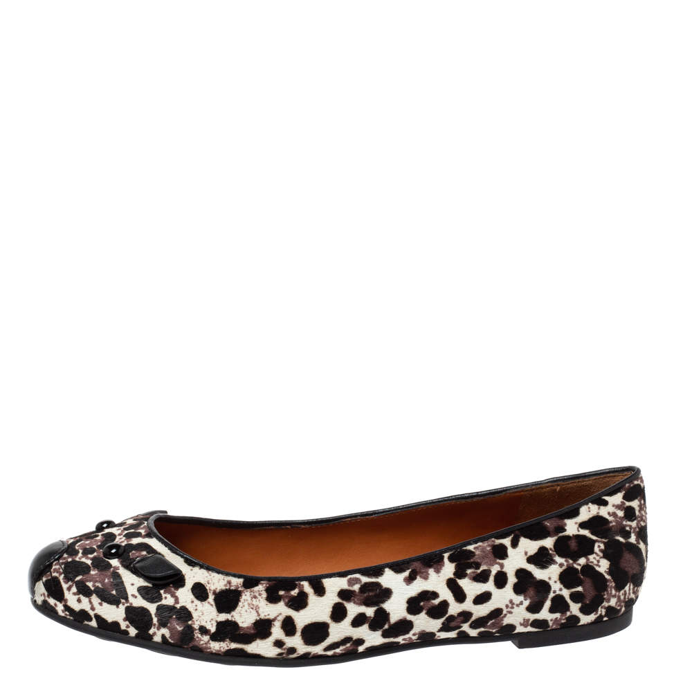 cheetah print ballet flats