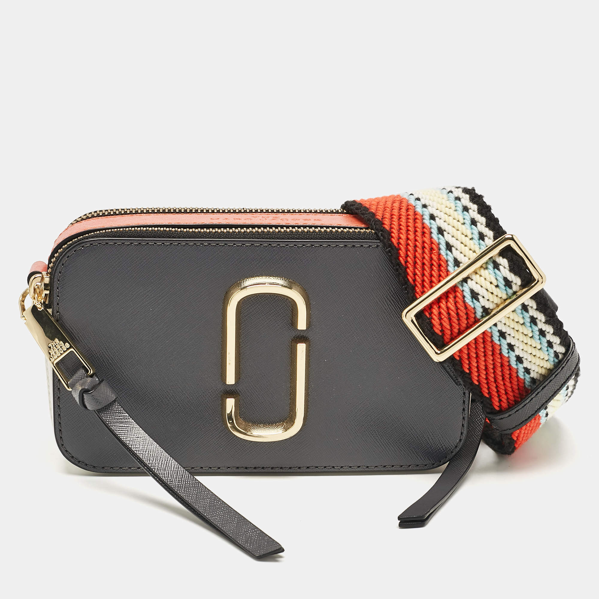 Marc Jacobs Multicolor Patent Leather Snapshot Crossbody Bag