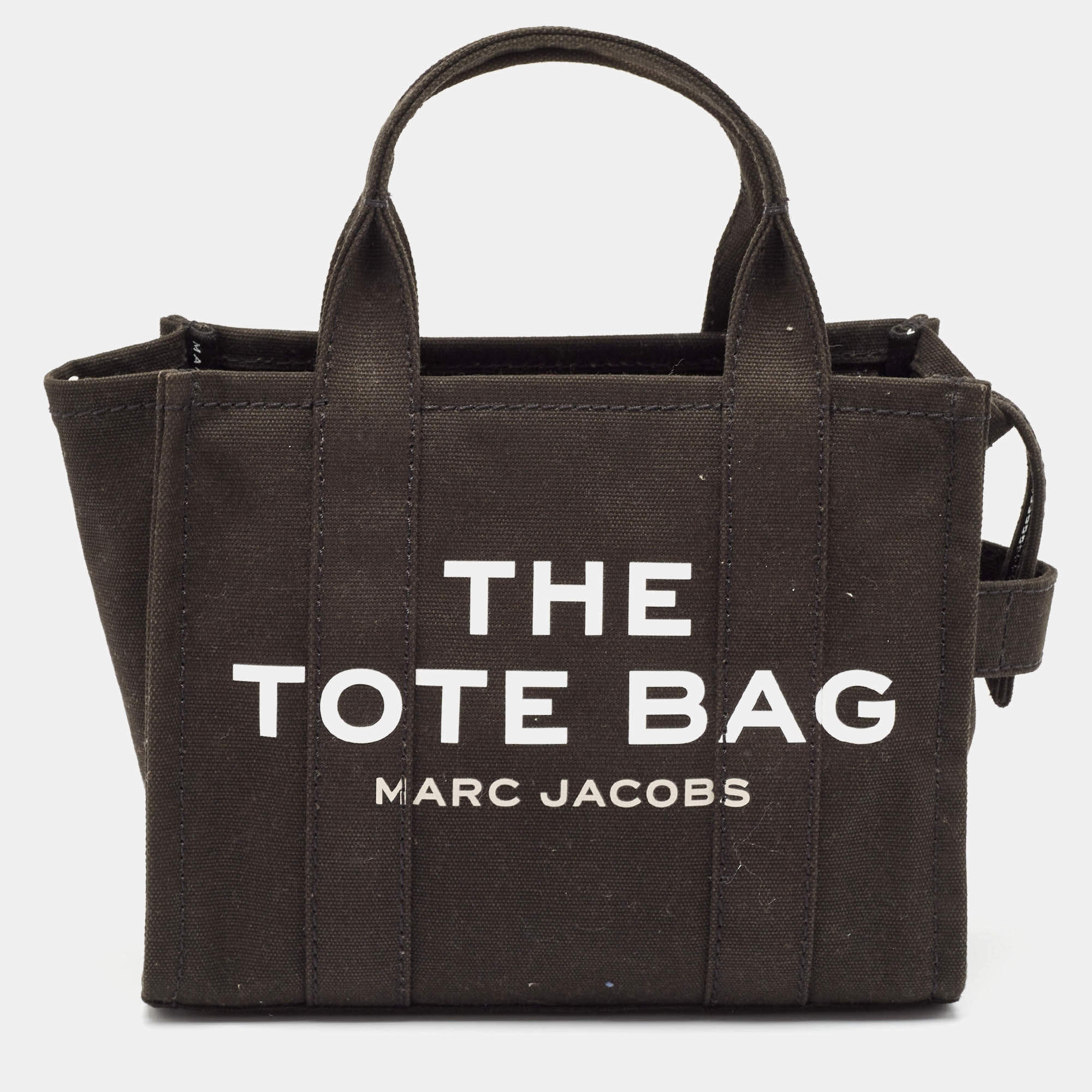Marc Jacobs Black Canvas Small The Tote Bag