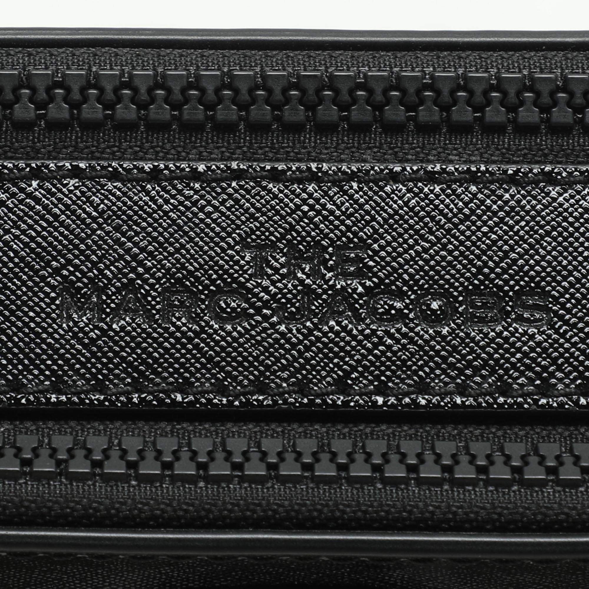 Pre Owned Marc Jacobs Black Patent Leather Snapshot Camera Crossbody Bag