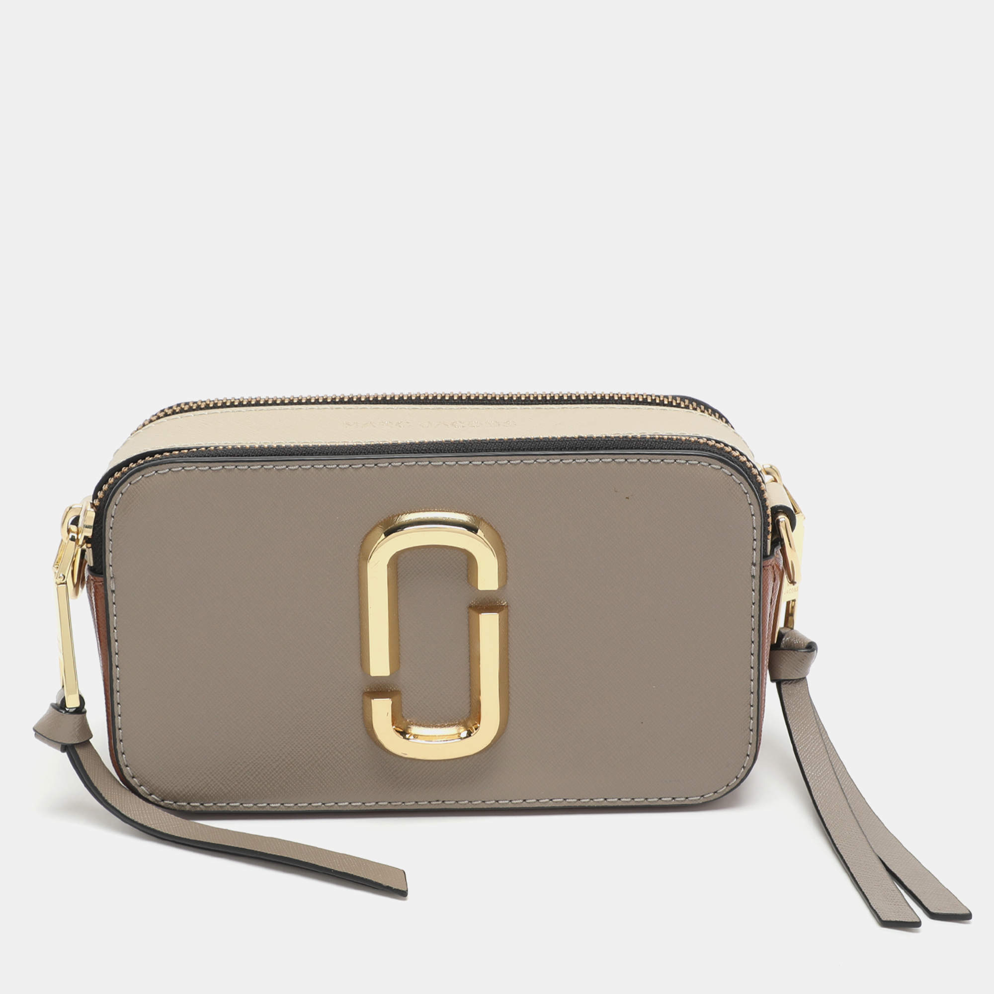 Pre Owned Marc Jacobs Snapshot Multicolor Patent Leather Camera Crossbody Bag