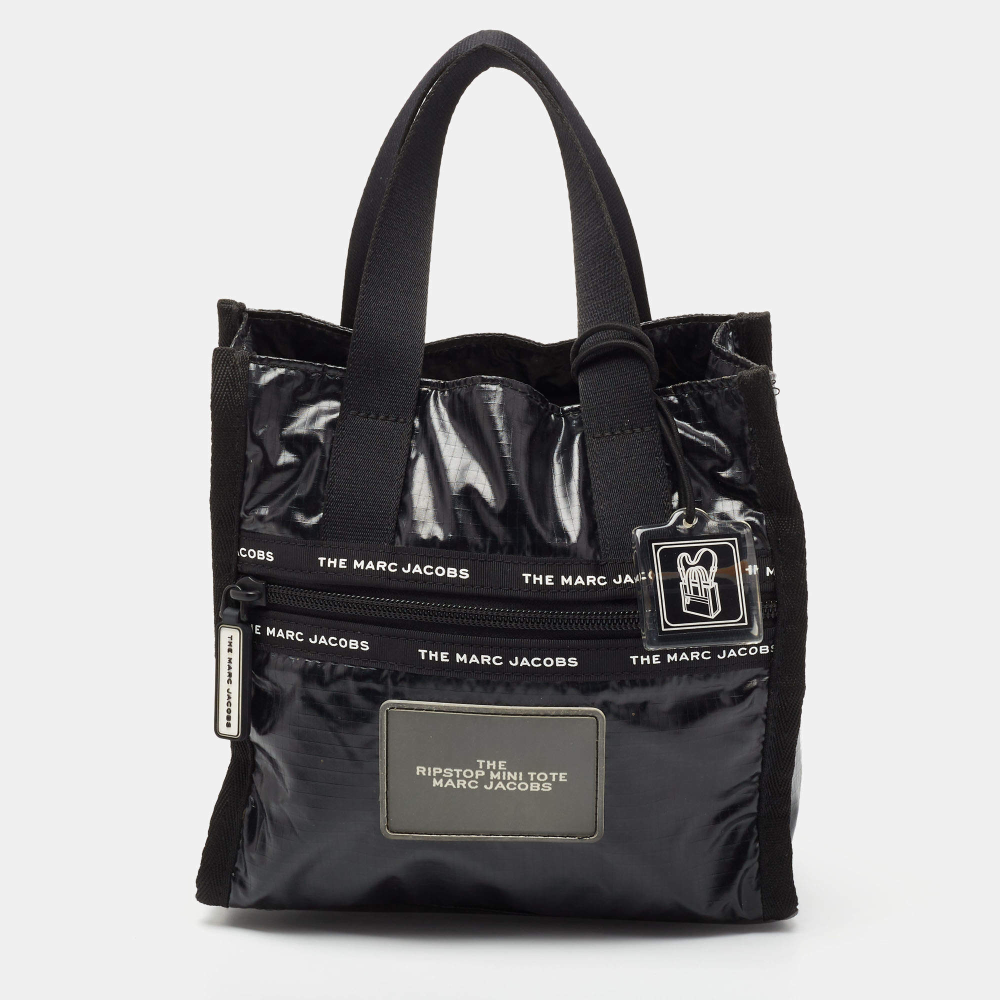 Marc Jacobs Black Polyester Mini Ripstop Tote Marc Jacobs TLC