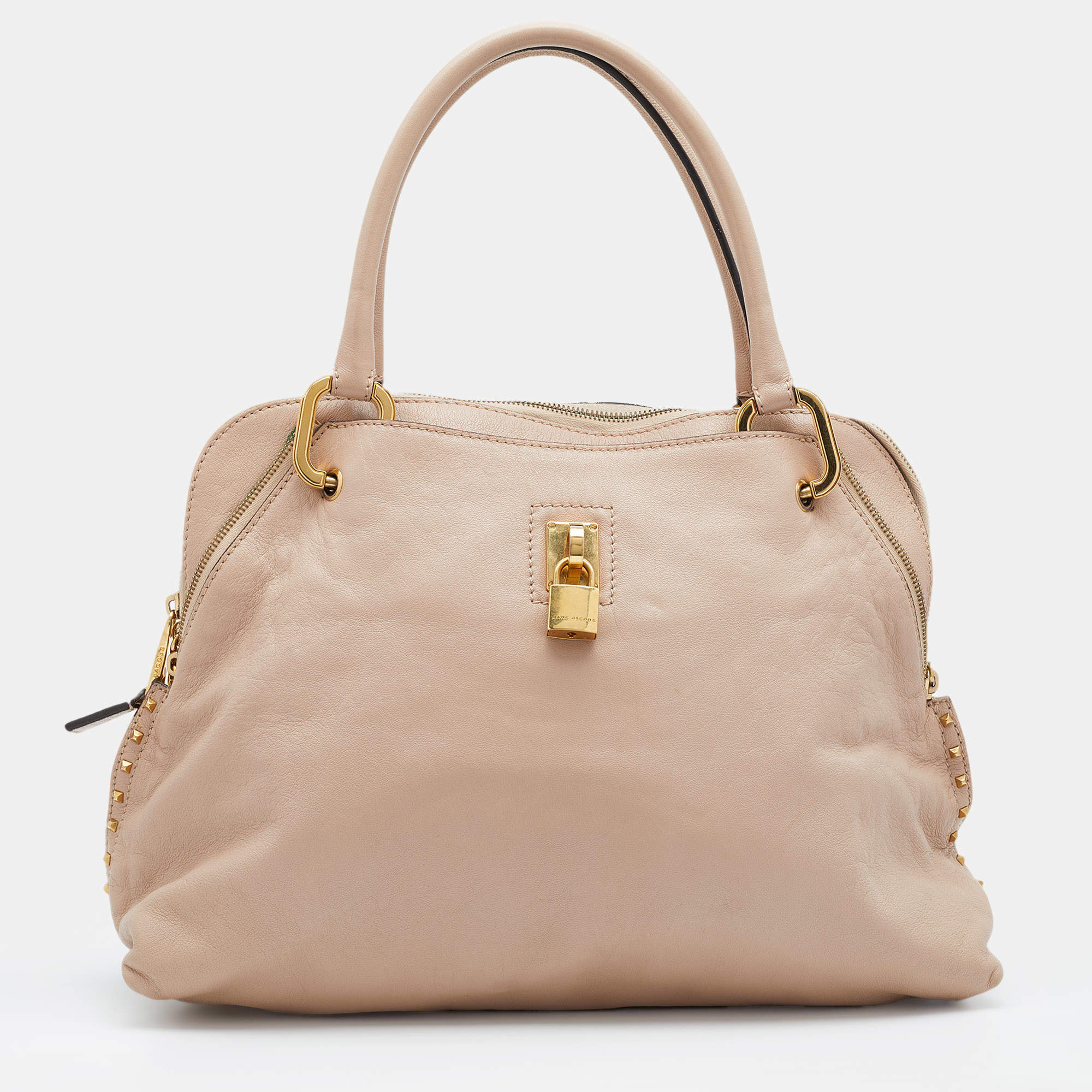 Marc Jacobs Pale Pink Leather Paradise Rio Satchel