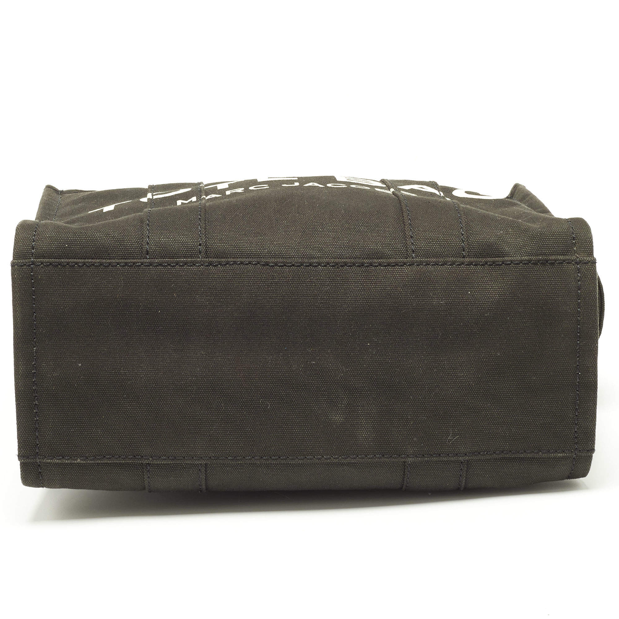 Pre Owned Marc Jacobs Black Canvas The Tote Bag 