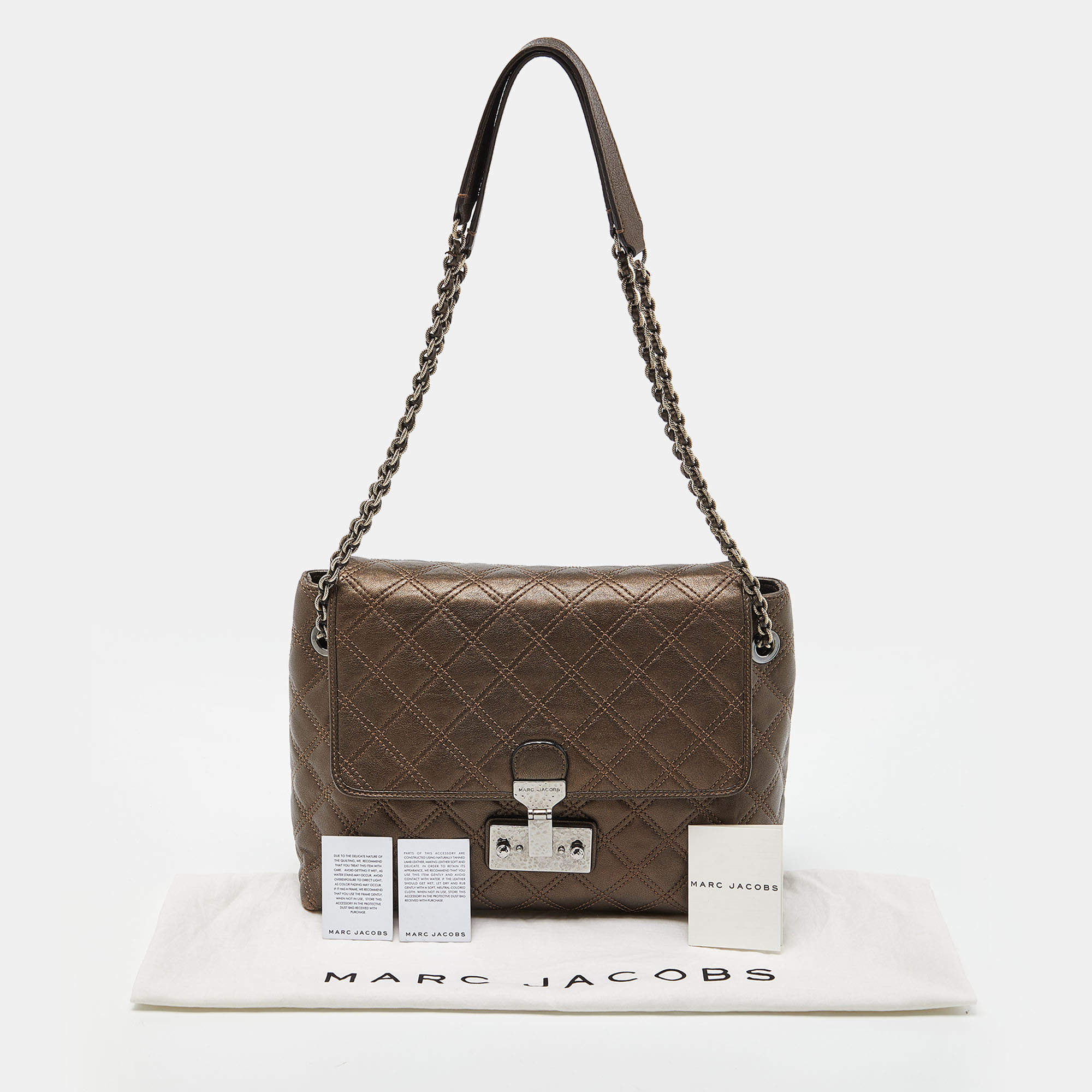 MARC JACOBS soft leather orders shoulder bags