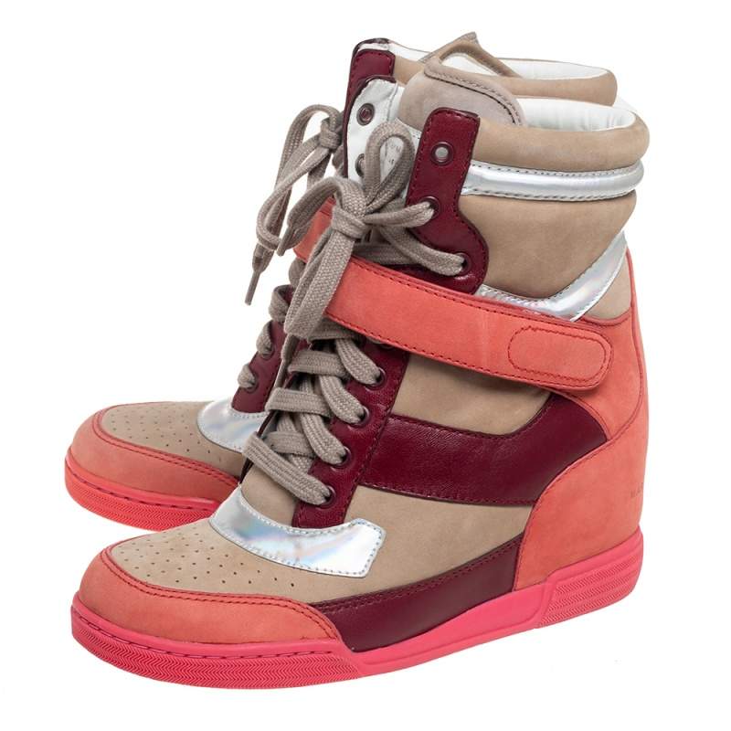 marc jacobs wedge sneakers