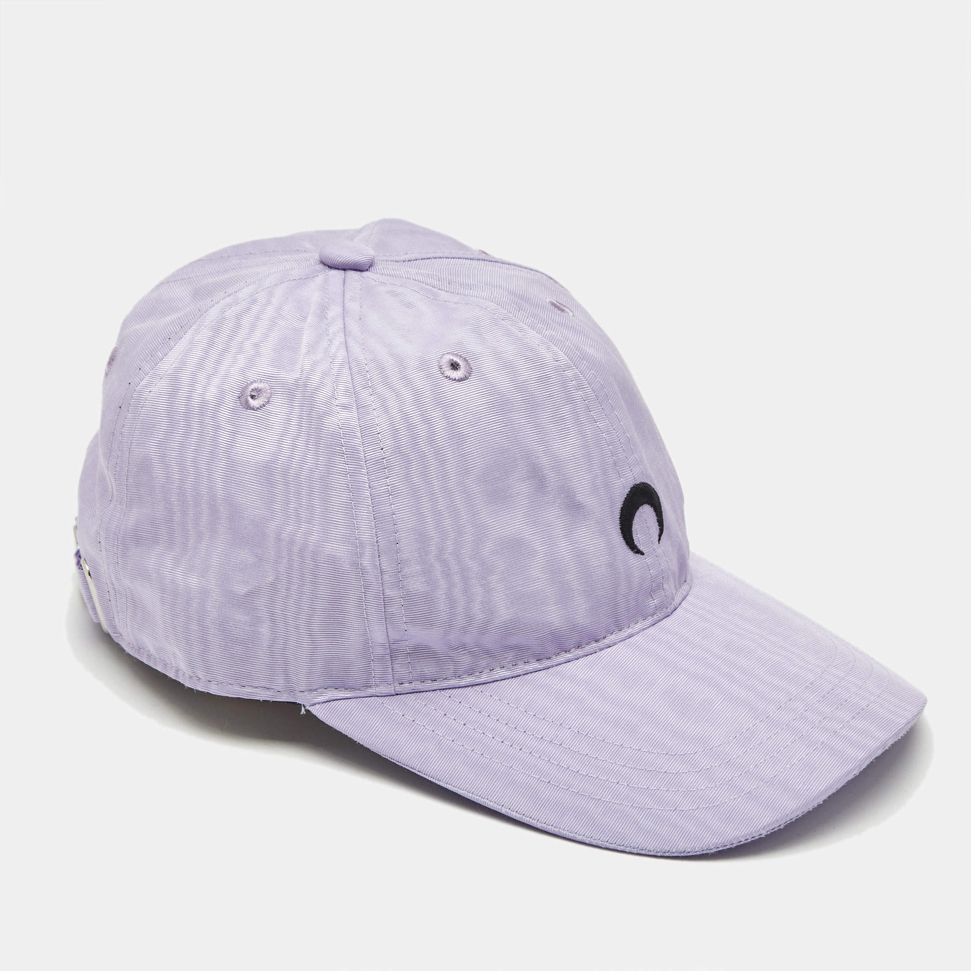 Marine Serre Lilac Moiré Branded Cap 60