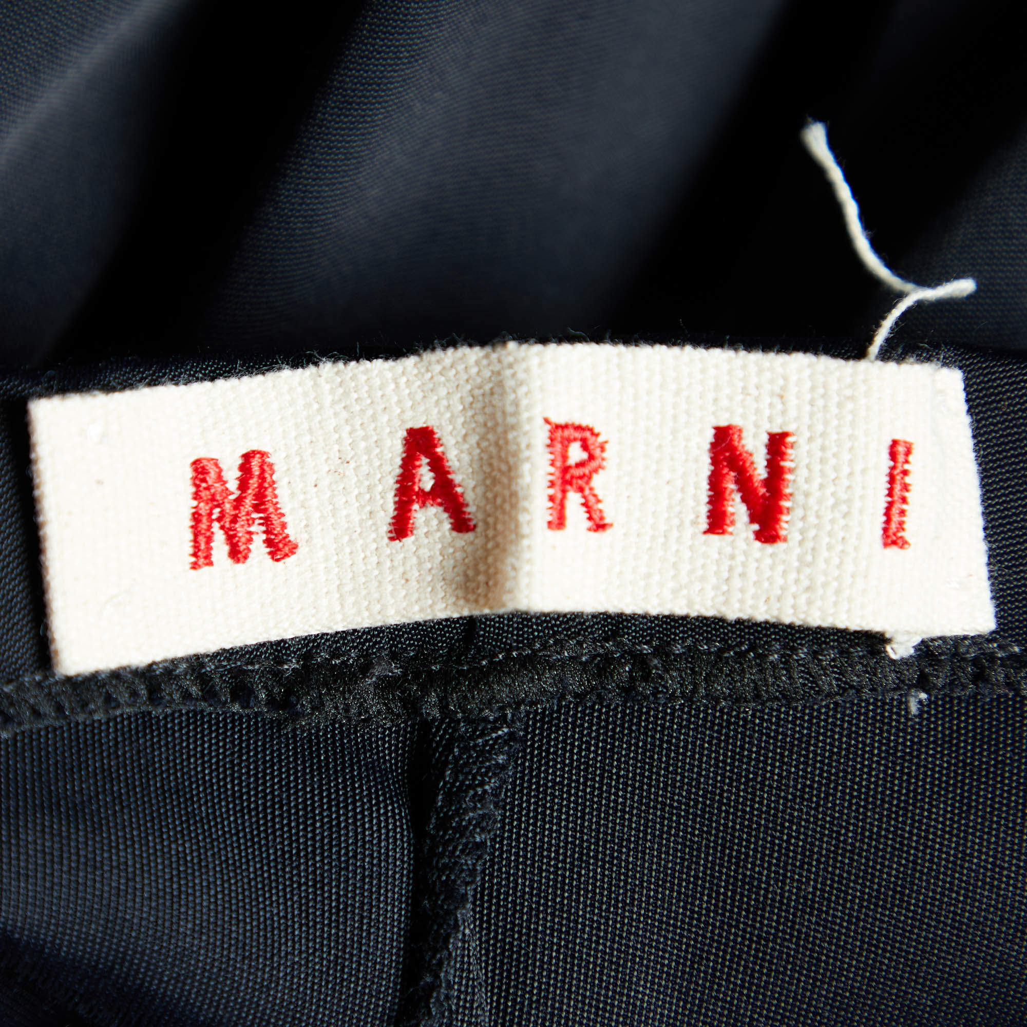 Marni Black Knit Cropped Leggings S Marni | The Luxury Closet