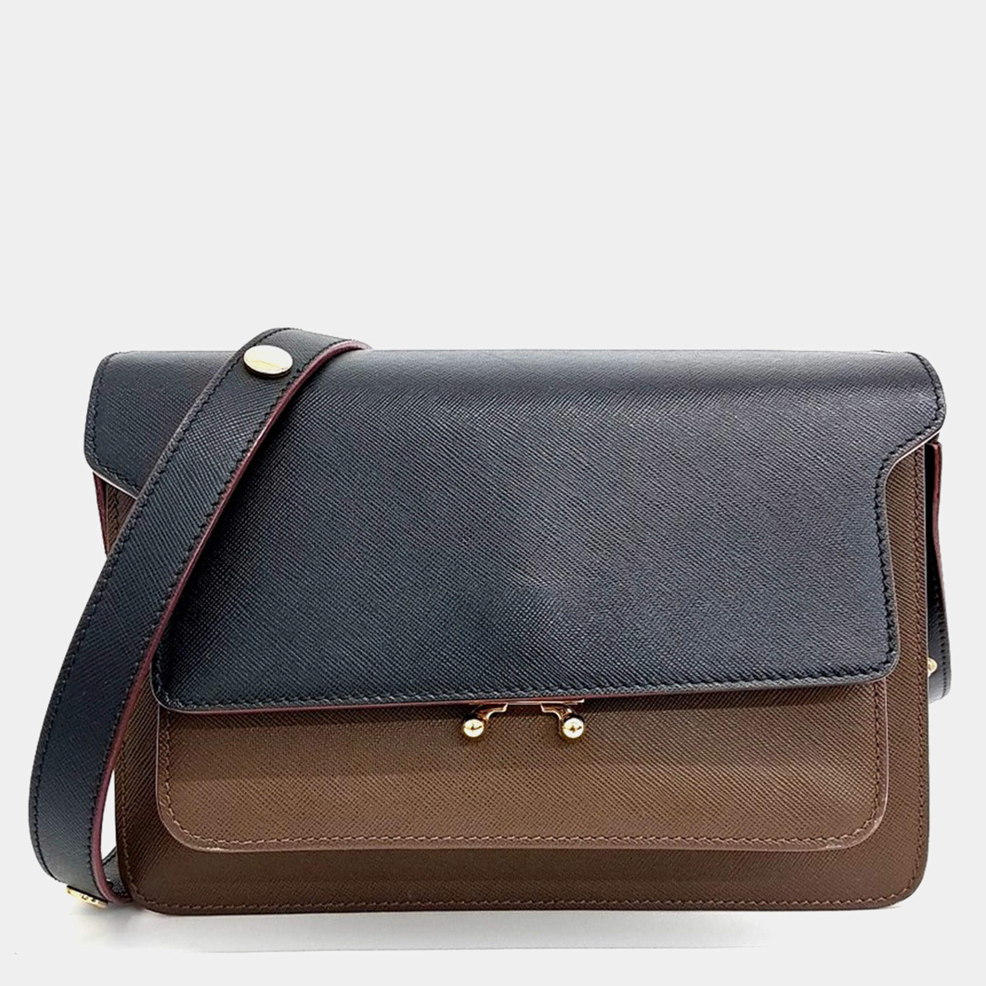 Pre Owned Marni Multicolor Leather Marni trunk bag