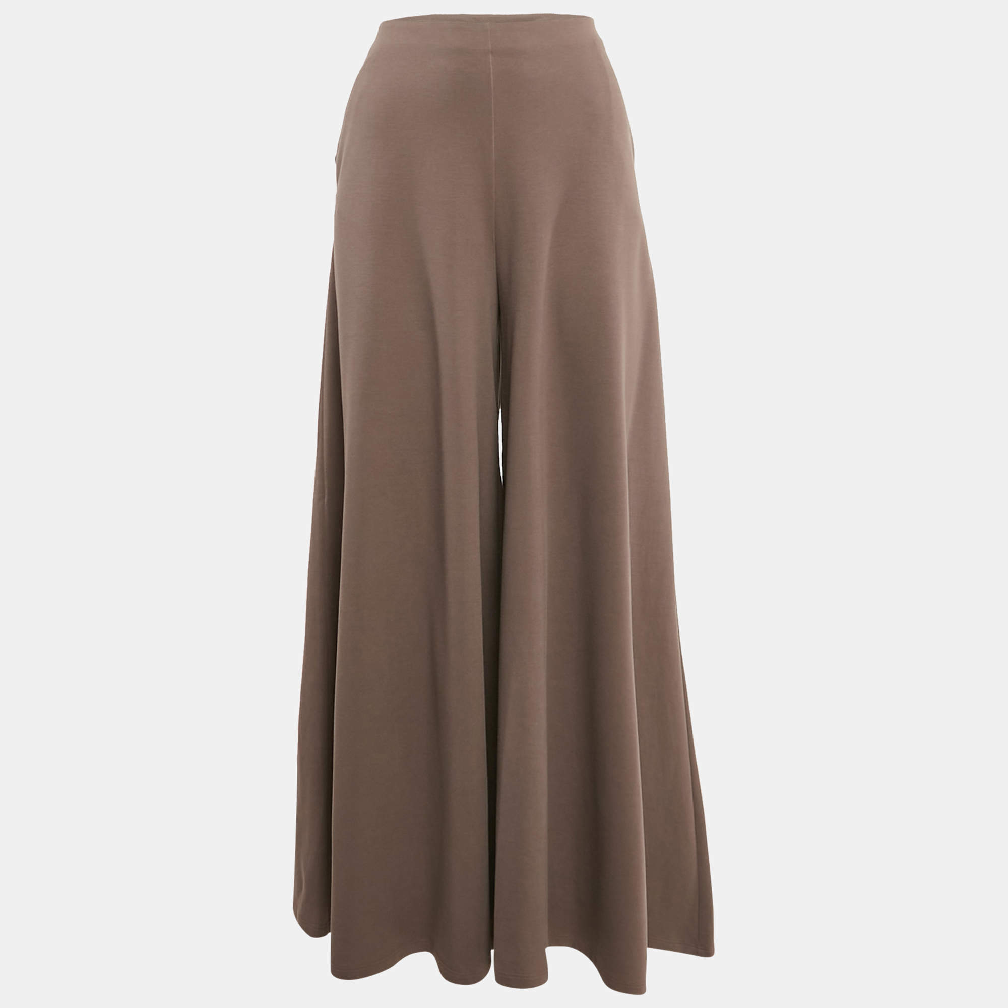 Max Mara Mauve Jersey Wide Leg Esperia Trousers M