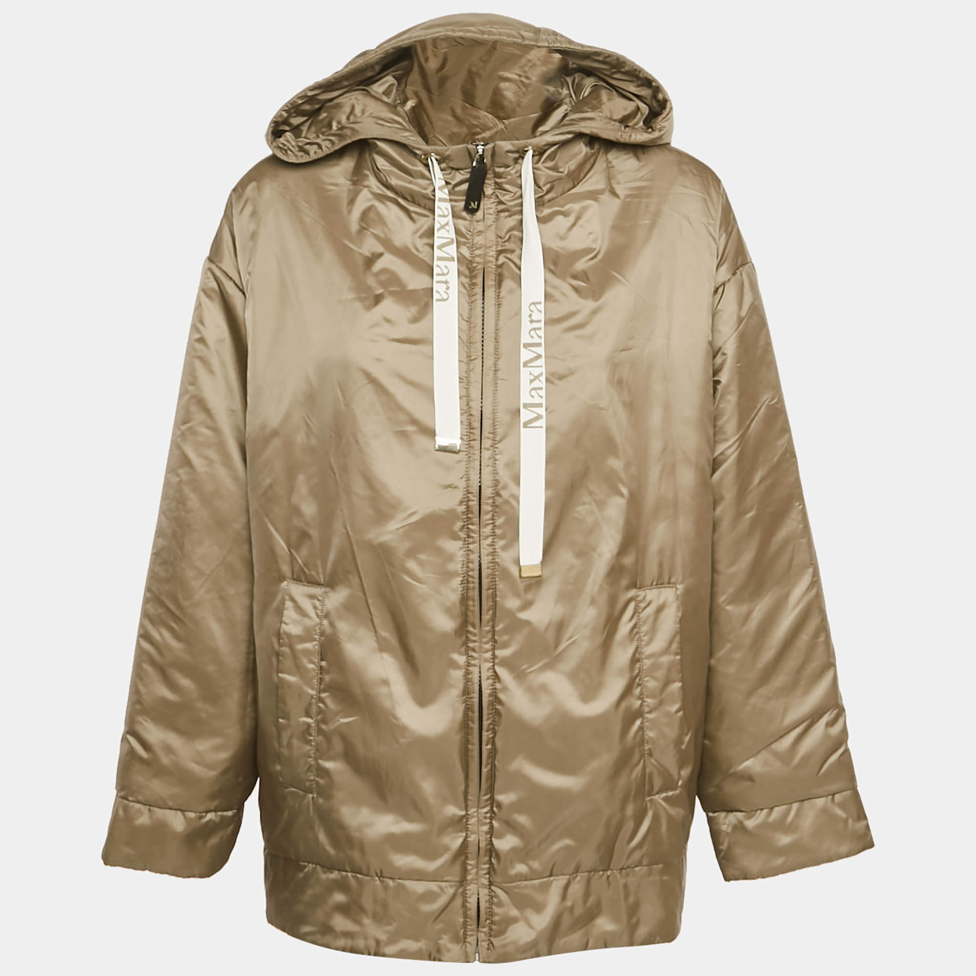 مملوكة مسبقًا هودي ماكس مارا ذا كيوب بني مبطن صناعي مقاس صغير جدًا (إكس سمول)