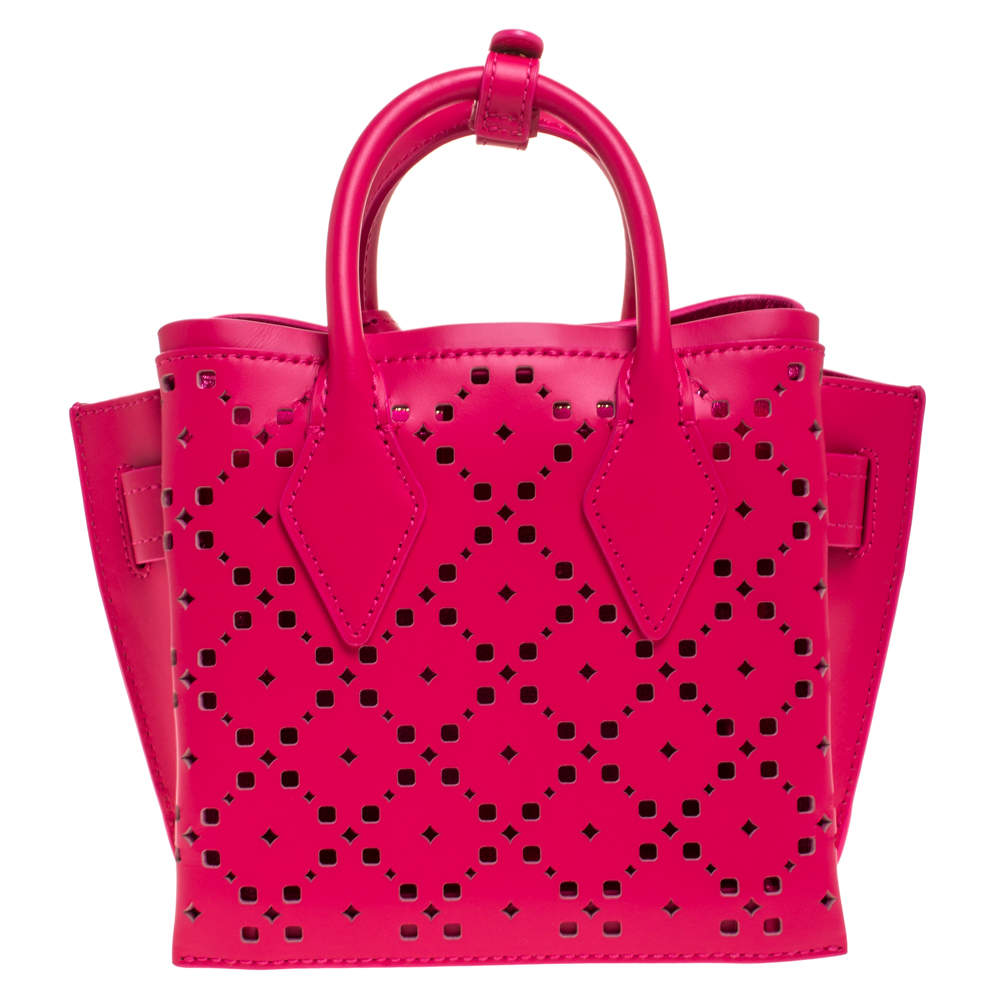 mcm red tote