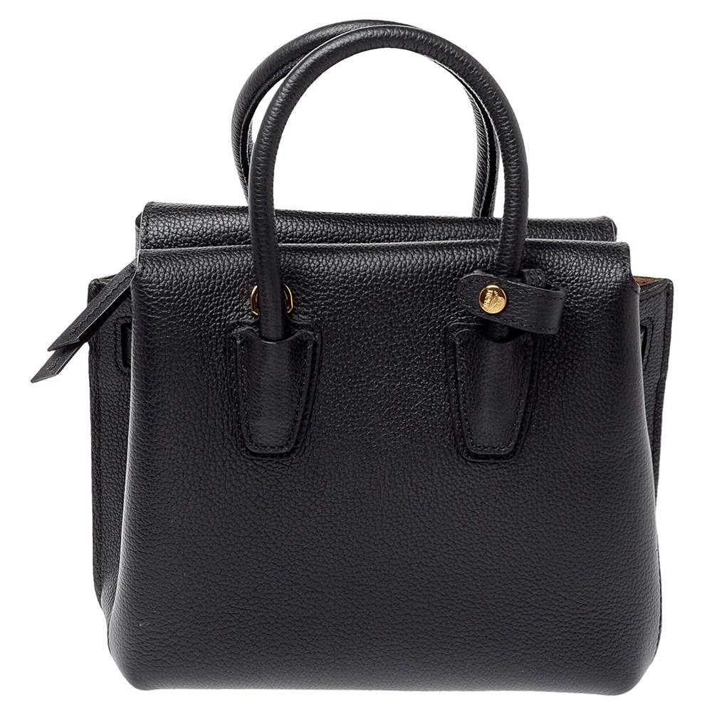 Milla tote discount in grained leather