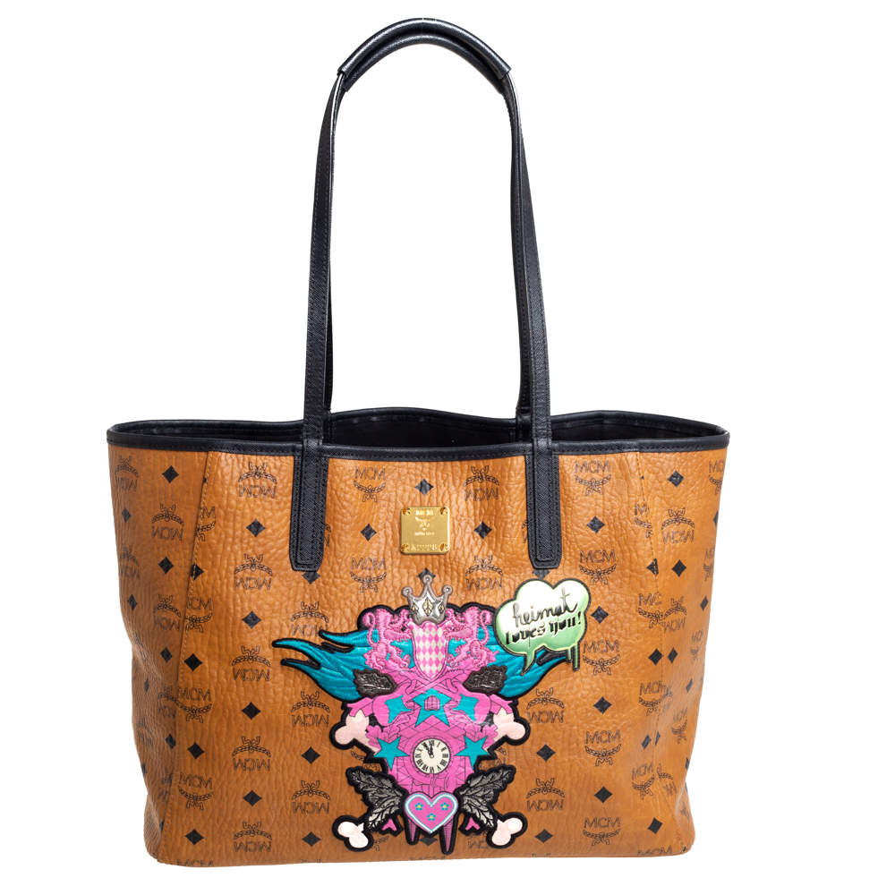 Authentic MCM tote limited edition with pouch
