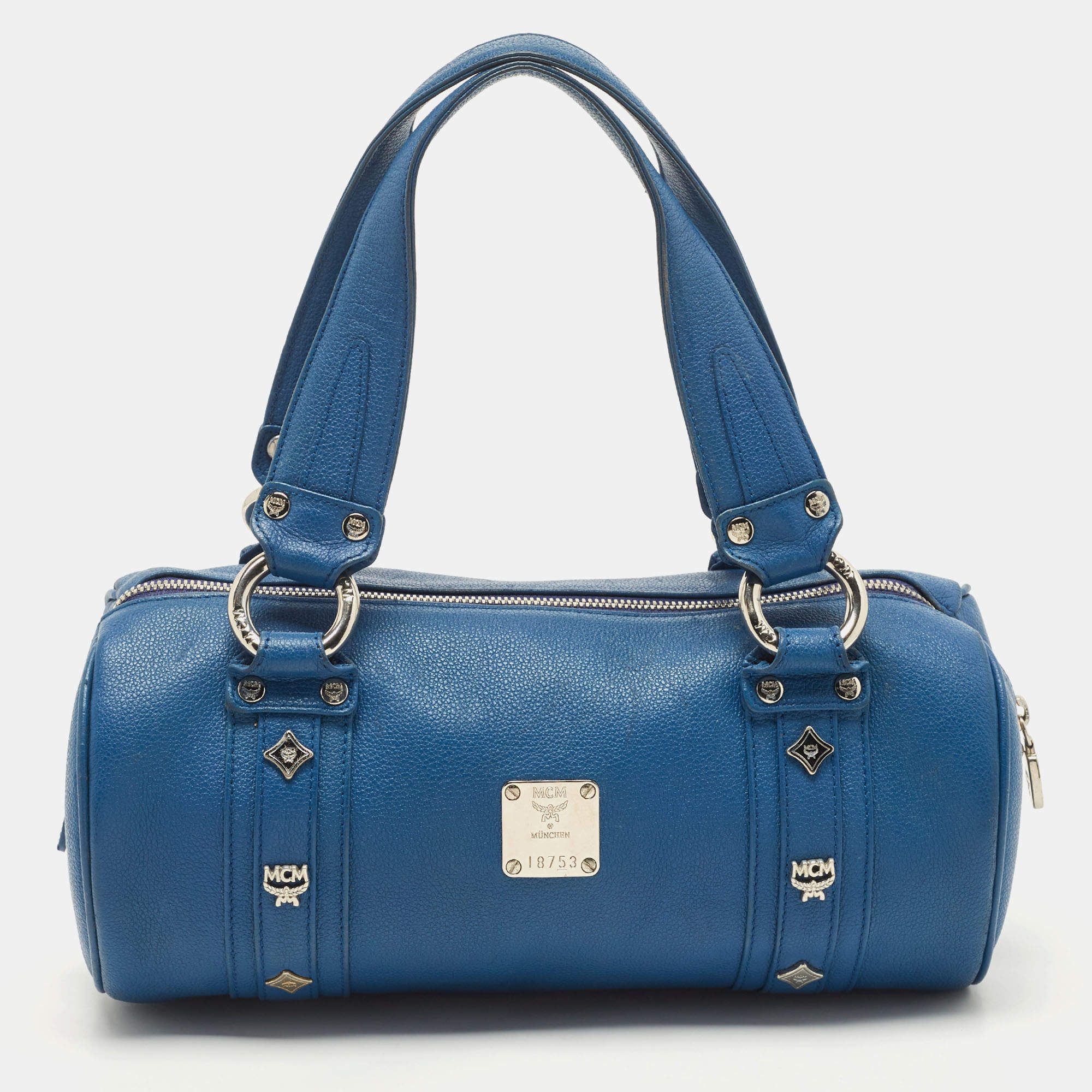 MCM, Bags, Authentic Mcm Mini Boston Bag In Excellent Condition