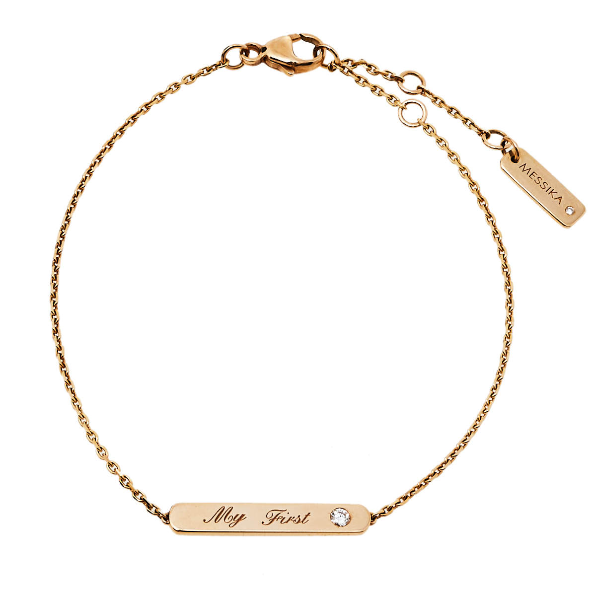 Messika My First Diamond 18K Rose Gold Bracelet