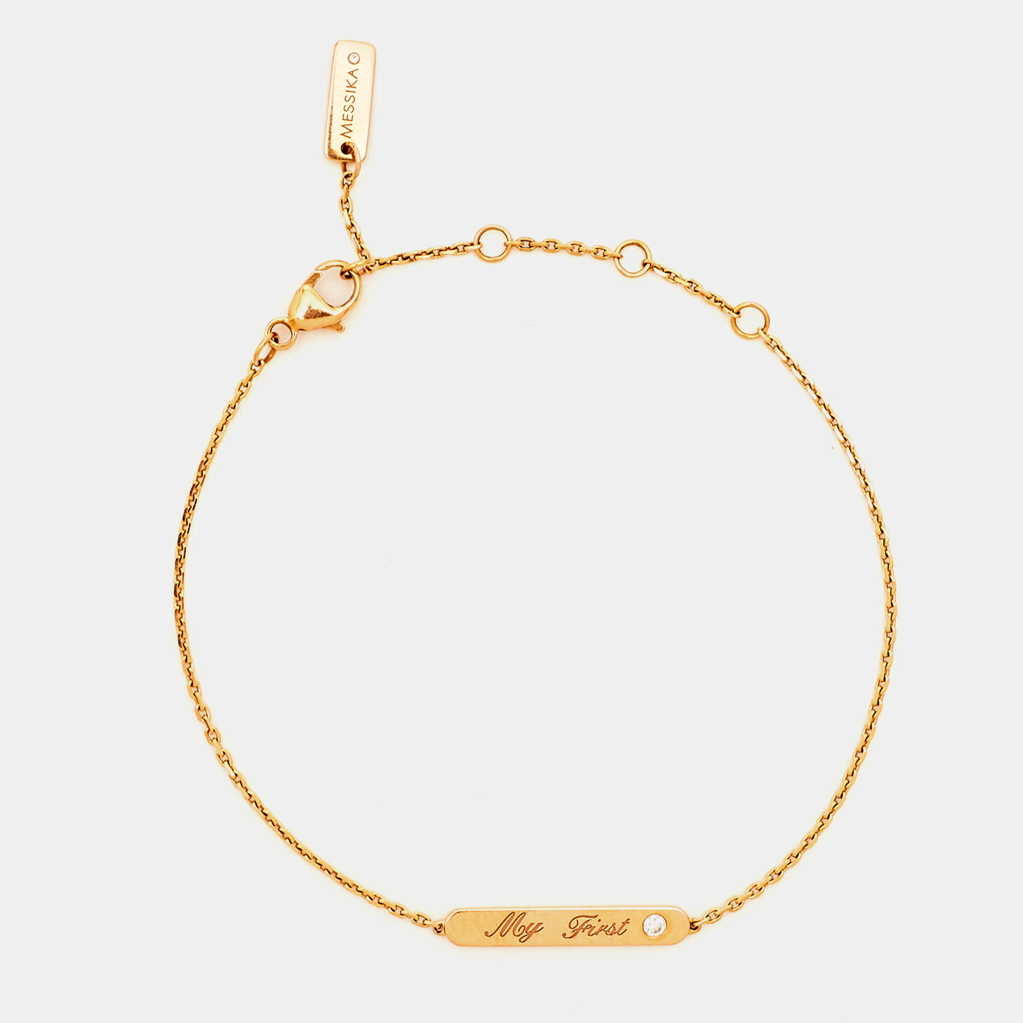 Messika My First Diamond 18K Rose Gold Bracelet