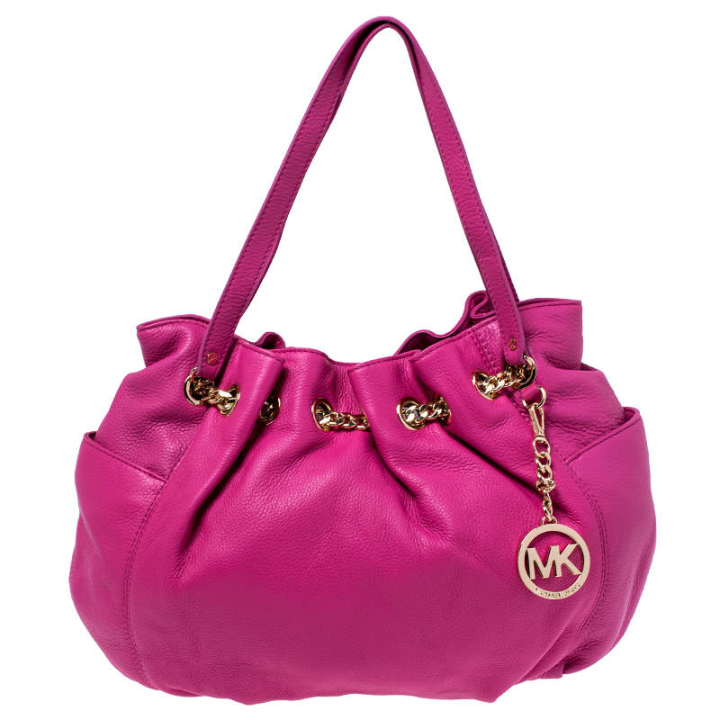 Michael Kors Pink Saffiano Leather Flap 3in1 Crossbody Bag Michael Kors |  The Luxury Closet