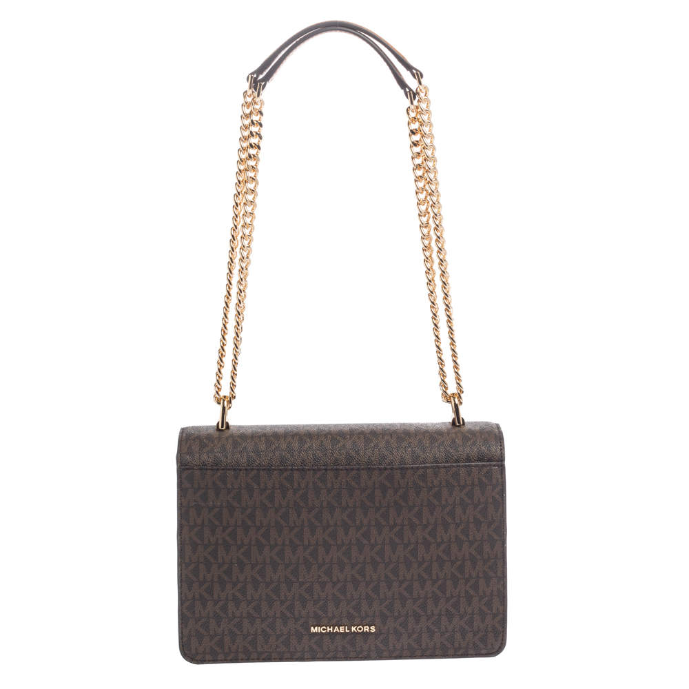 michael kors tan shoulder bag