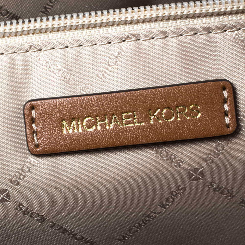 *ON SALE* MICHAEL KORS #33170 Tan Leather Large Tote Bag