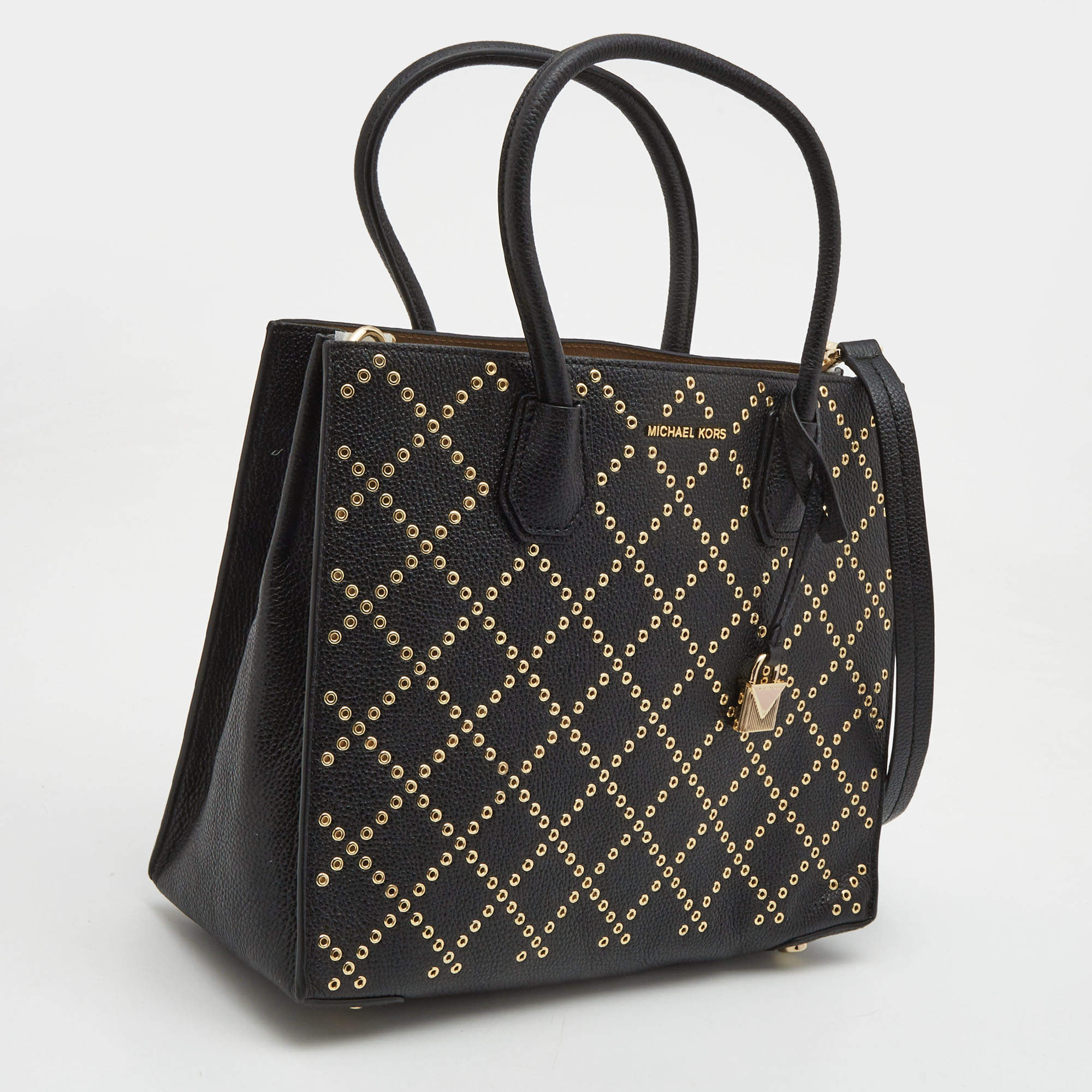 MICHAEL Michael shops Kors Mercer Stud & Grommet Large Tote