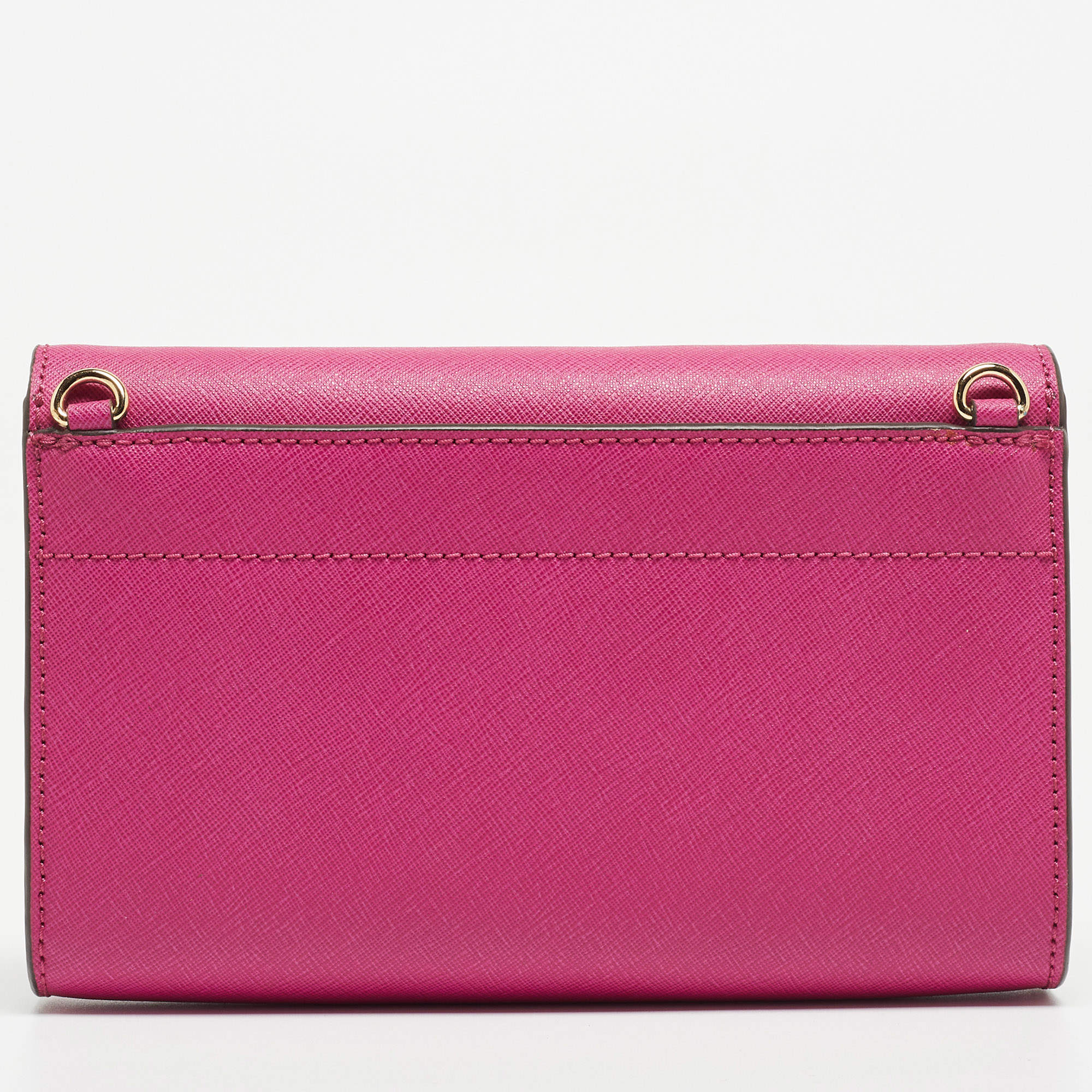 Michael Kors Pink Saffiano Leather Flap 3in1 Crossbody Bag Michael Kors |  The Luxury Closet
