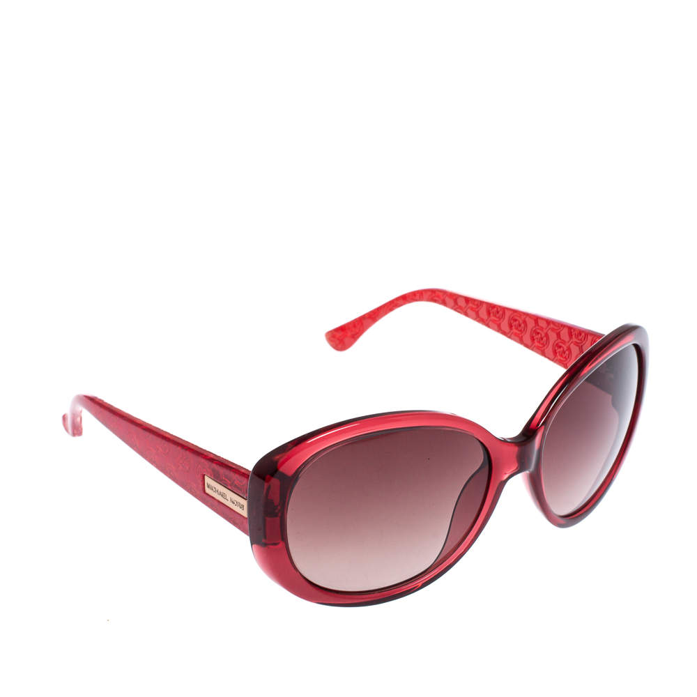 red michael kors sunglasses