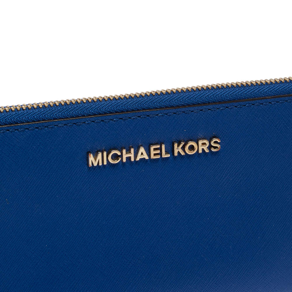 Michael Kors wallet Navy blue Leather ref.473631 - Joli Closet