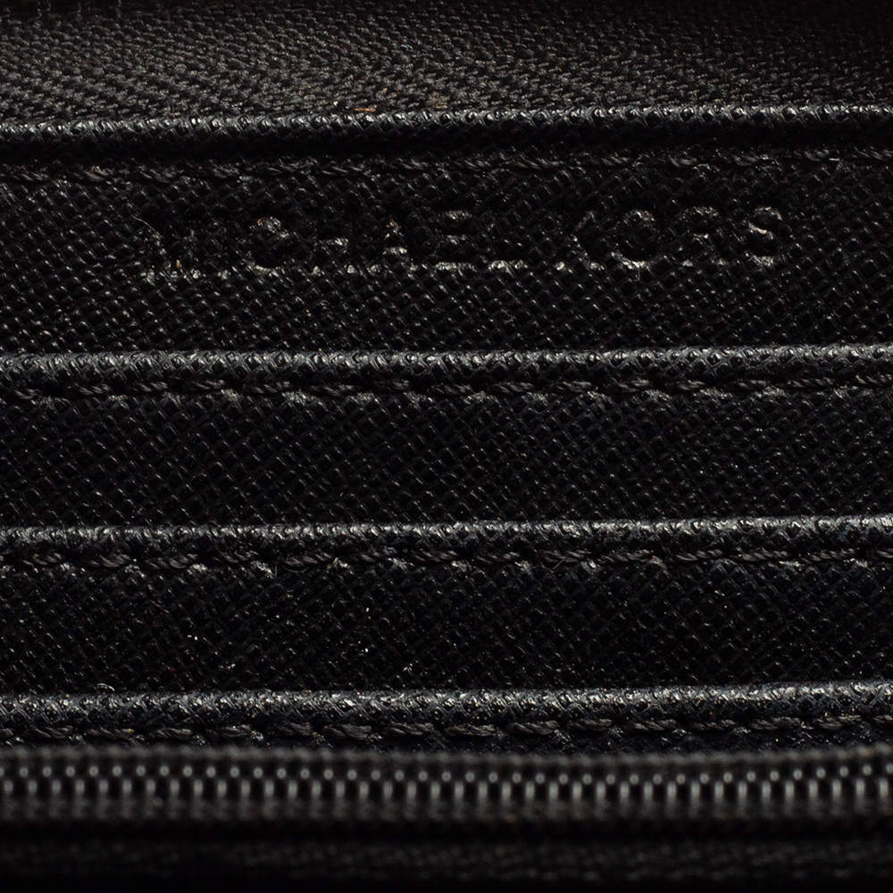 Jet set leather wallet Michael Kors Black in Leather - 30094139
