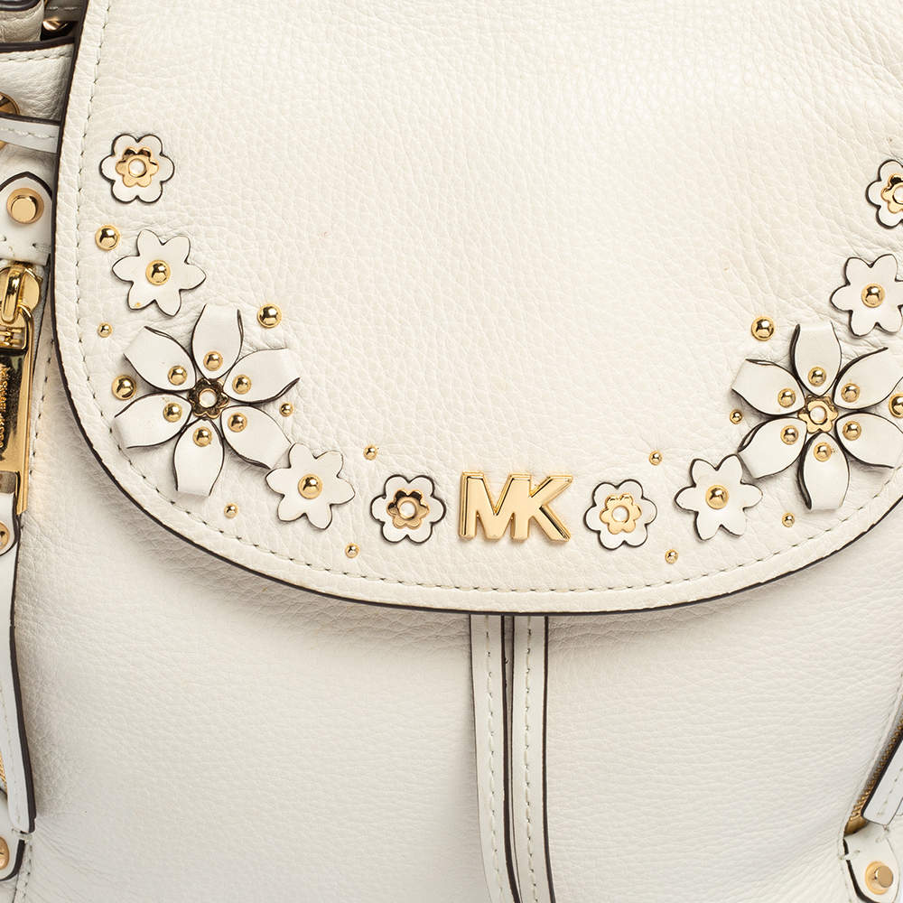 Michael kors floral embellished on sale bag