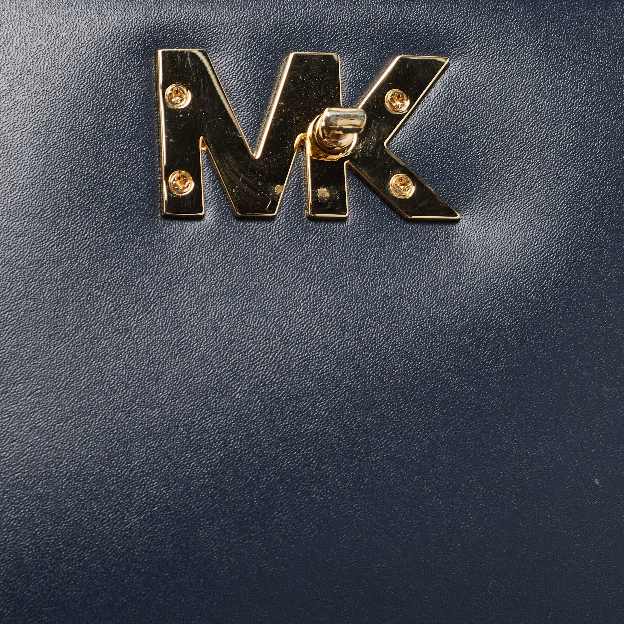 Michael Kors Mott Chain Swag Shoulder Bag – Luxe Teal/Admiral