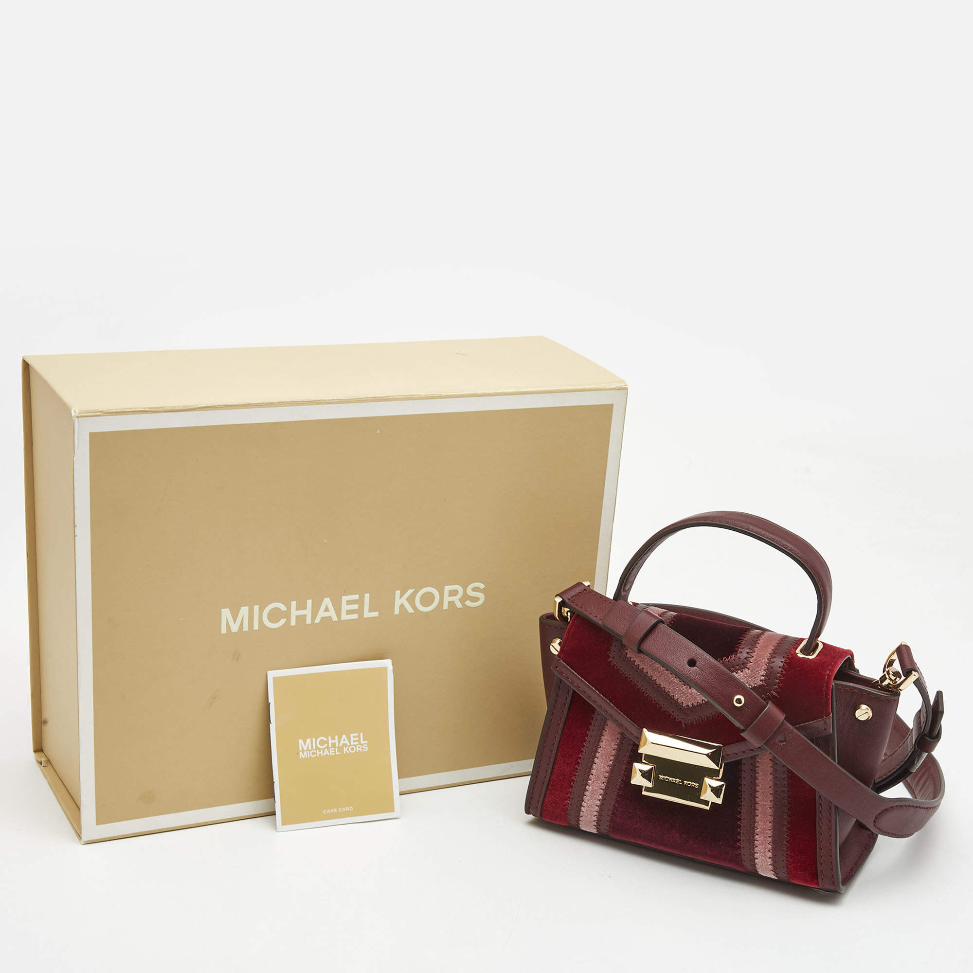 Michael Kors Shoulder Bag 30F8GXIL9T Whitney Chain 2way leather wine-r –