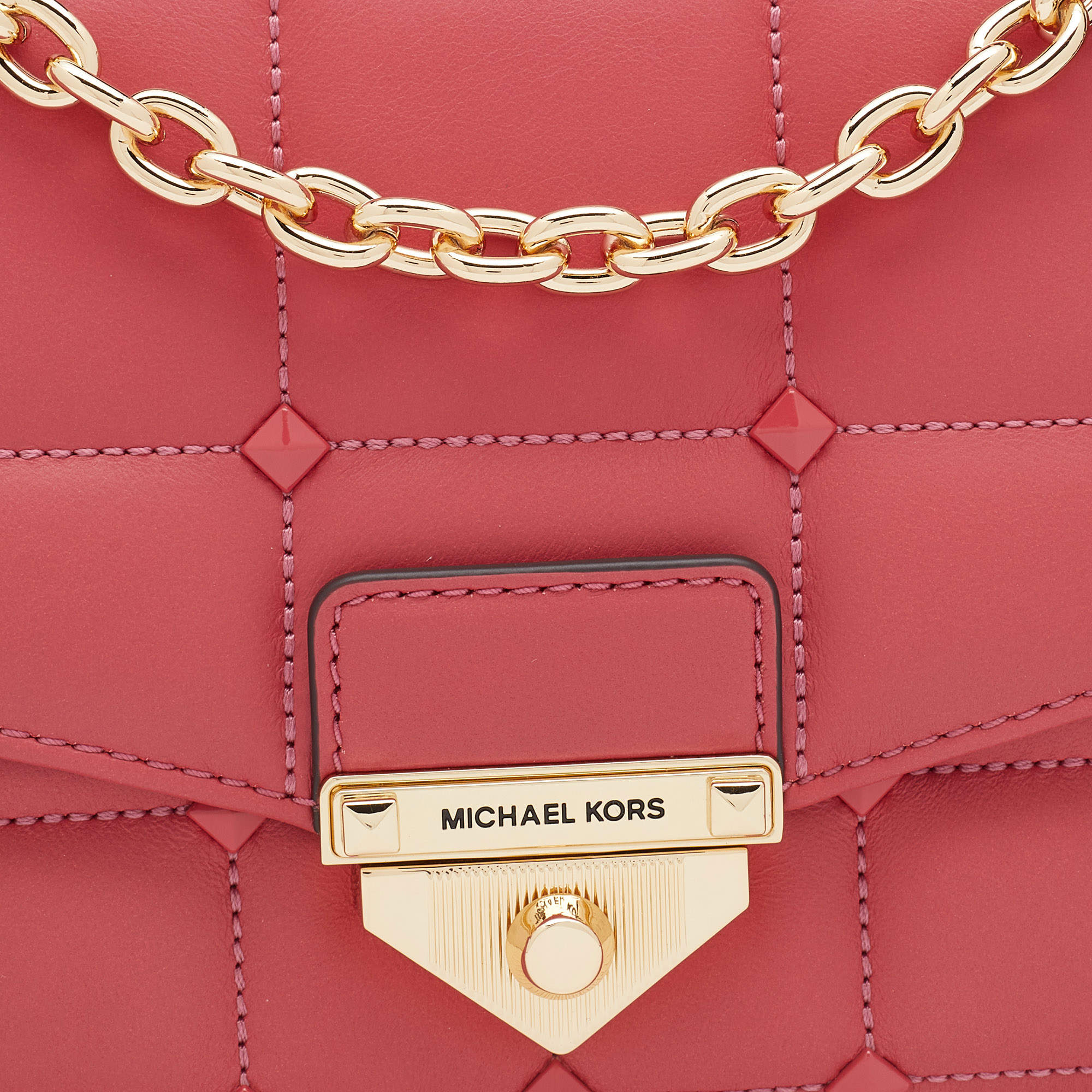 Michael Kors Crossbody Bag soho Women 30H0G1SL1TSOFTPINK Leather Pink Soft  Pink 316€