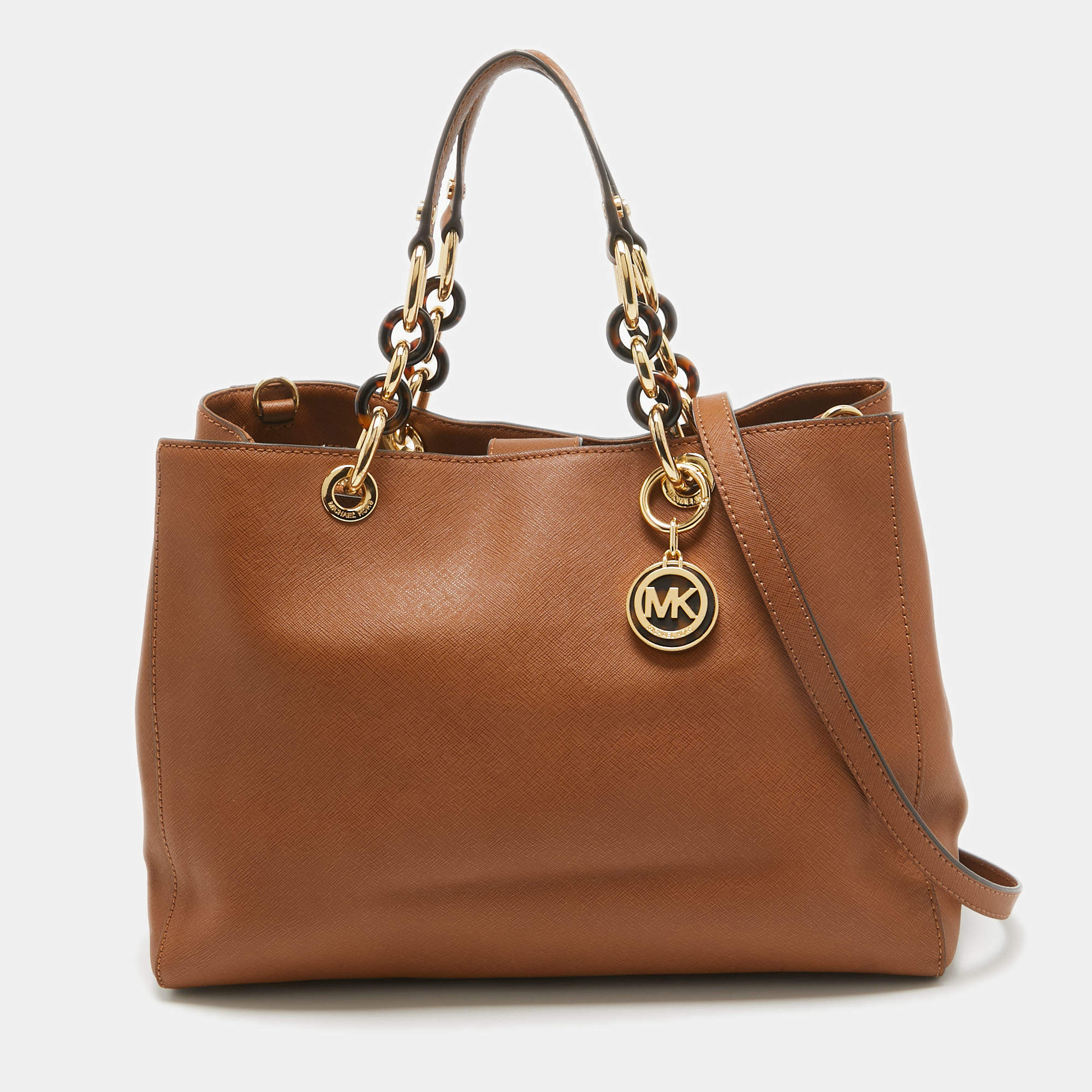 MICHAEL Michael Kors Brown Leather Cynthia Tote