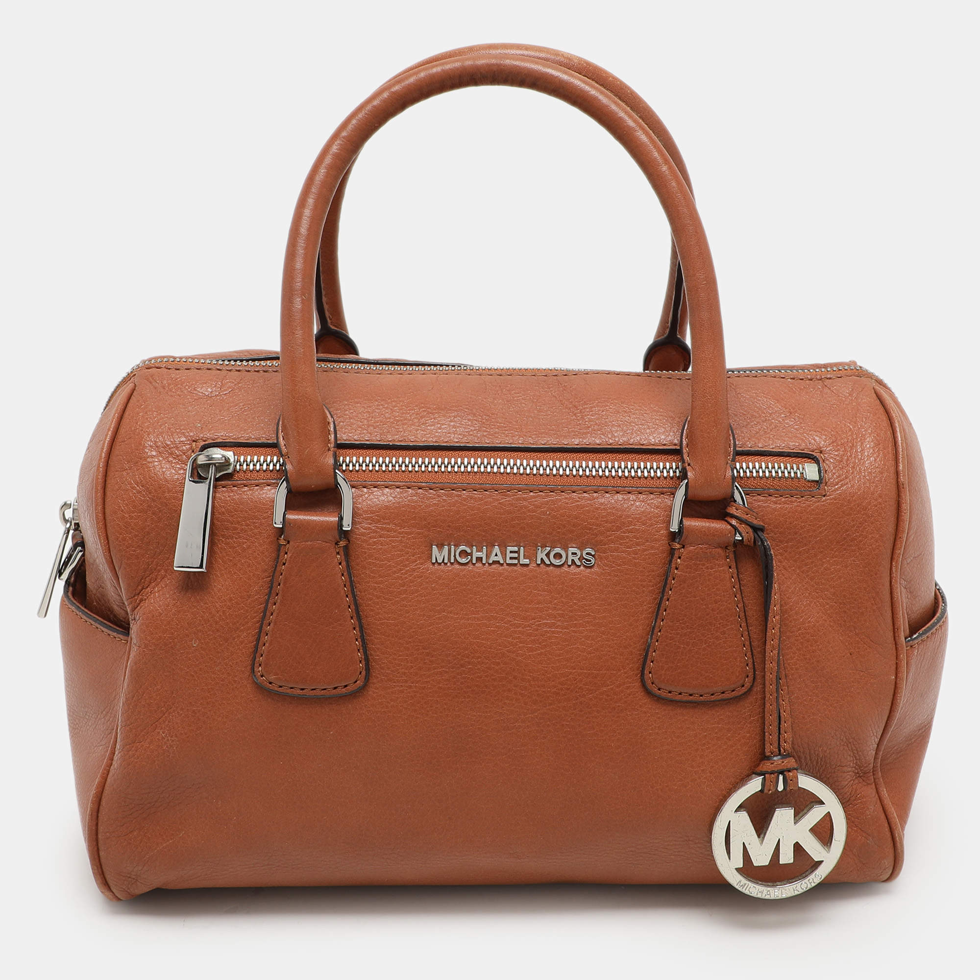 MICHAEL Michael Kors Brown Leather Sophie Satchel