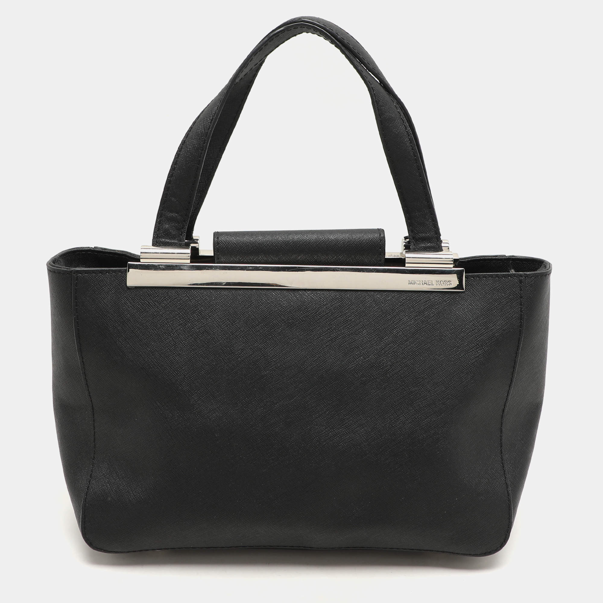 MICHAEL Michael Kors Black Leather Tilda Tote